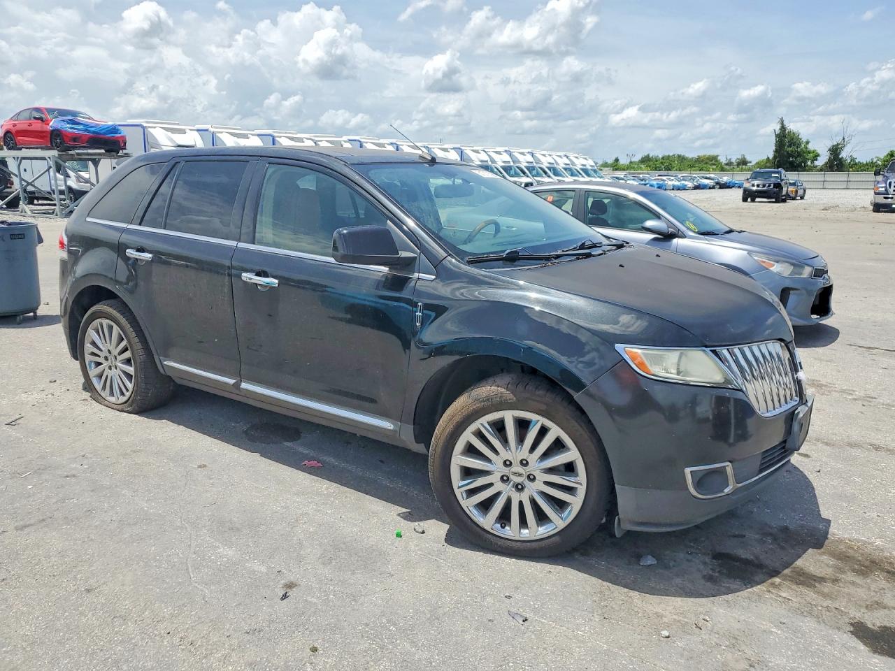 2011 Lincoln Mkx Black vin: 2LMDJ6JK2BBJ12804