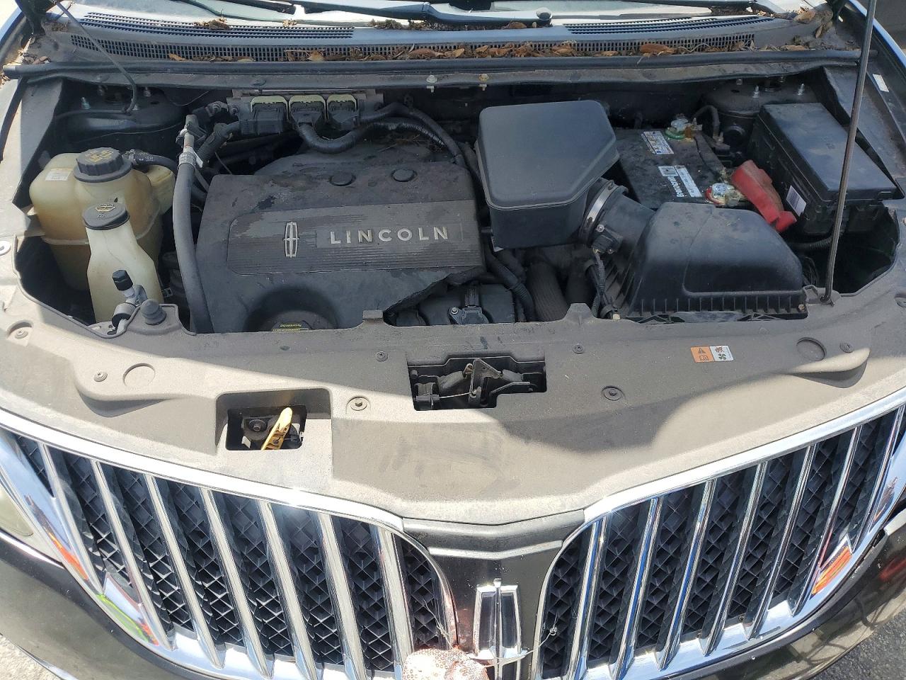 2011 Lincoln Mkx Black vin: 2LMDJ6JK2BBJ12804