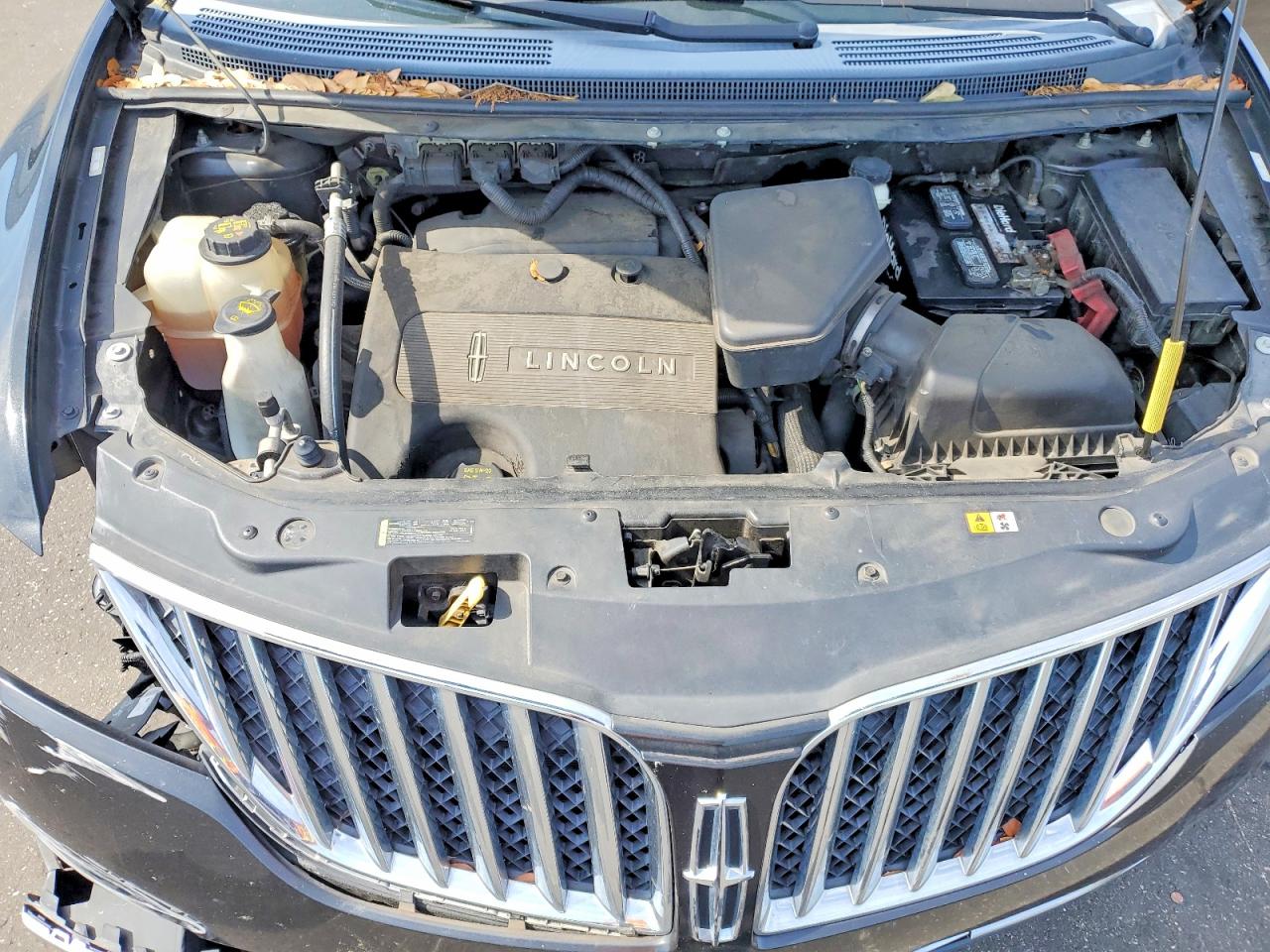 2013 Lincoln Mkx Black vin: 2LMDJ6JK2DBL10236