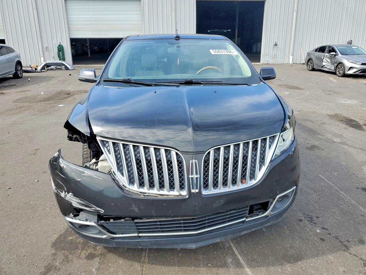 2013 Lincoln Mkx Black vin: 2LMDJ6JK2DBL10236
