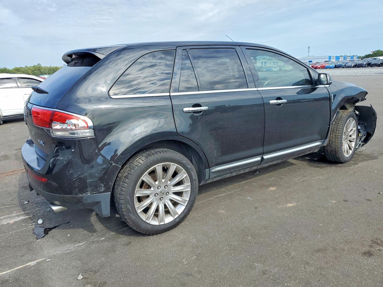 2013 Lincoln Mkx Black vin: 2LMDJ6JK2DBL10236