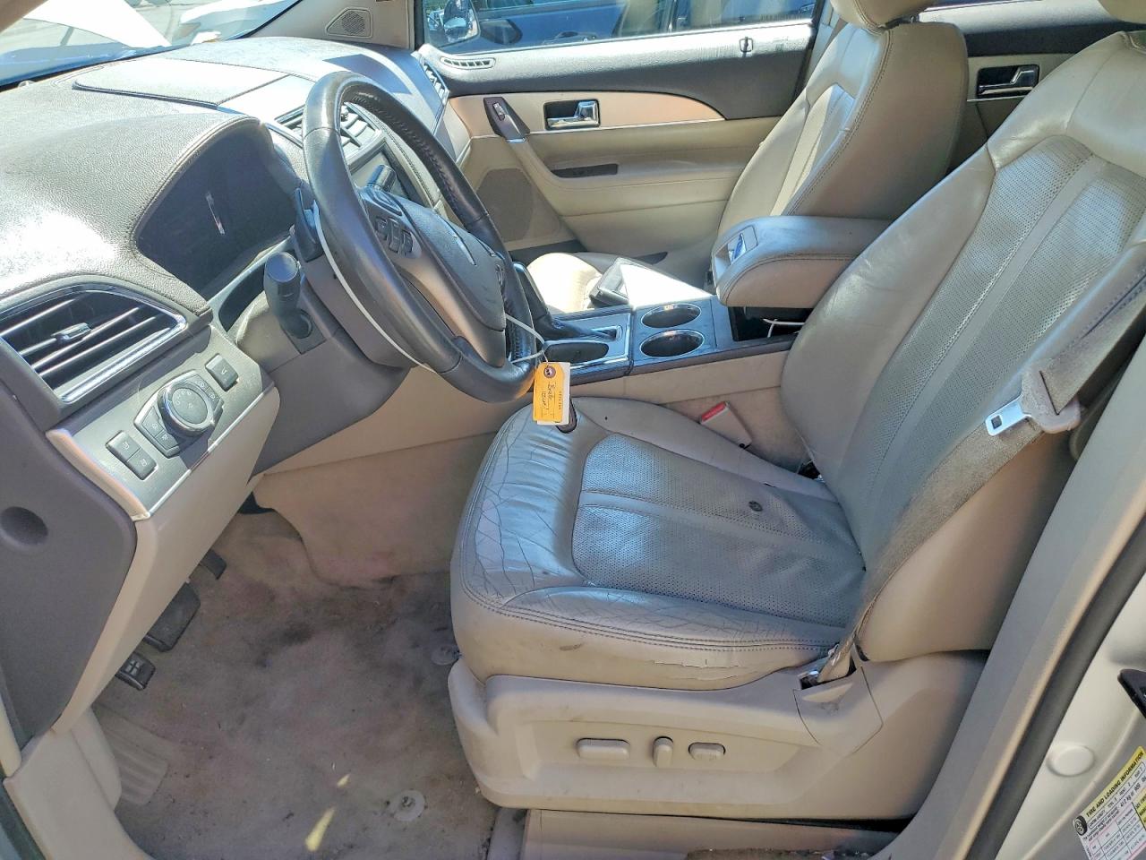 2013 Lincoln Mkx Серебряный vin: 2LMDJ6JK2DBL33595