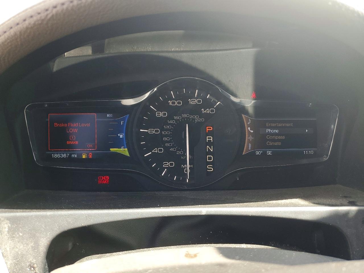 2013 Lincoln Mkx Серебряный vin: 2LMDJ6JK2DBL33595