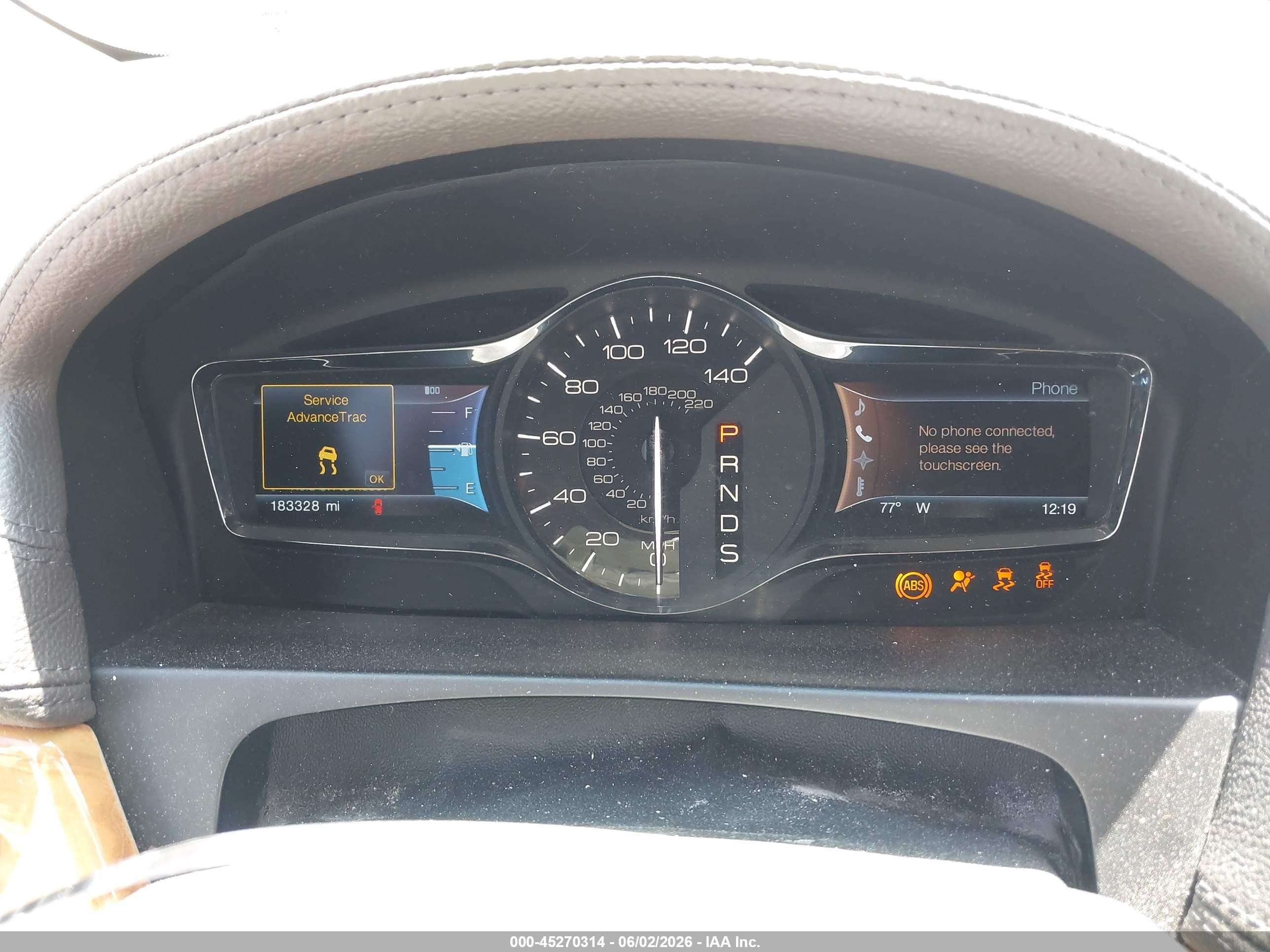 2013 Lincoln Mkx   Red vin: 2LMDJ6JK2DBL44211