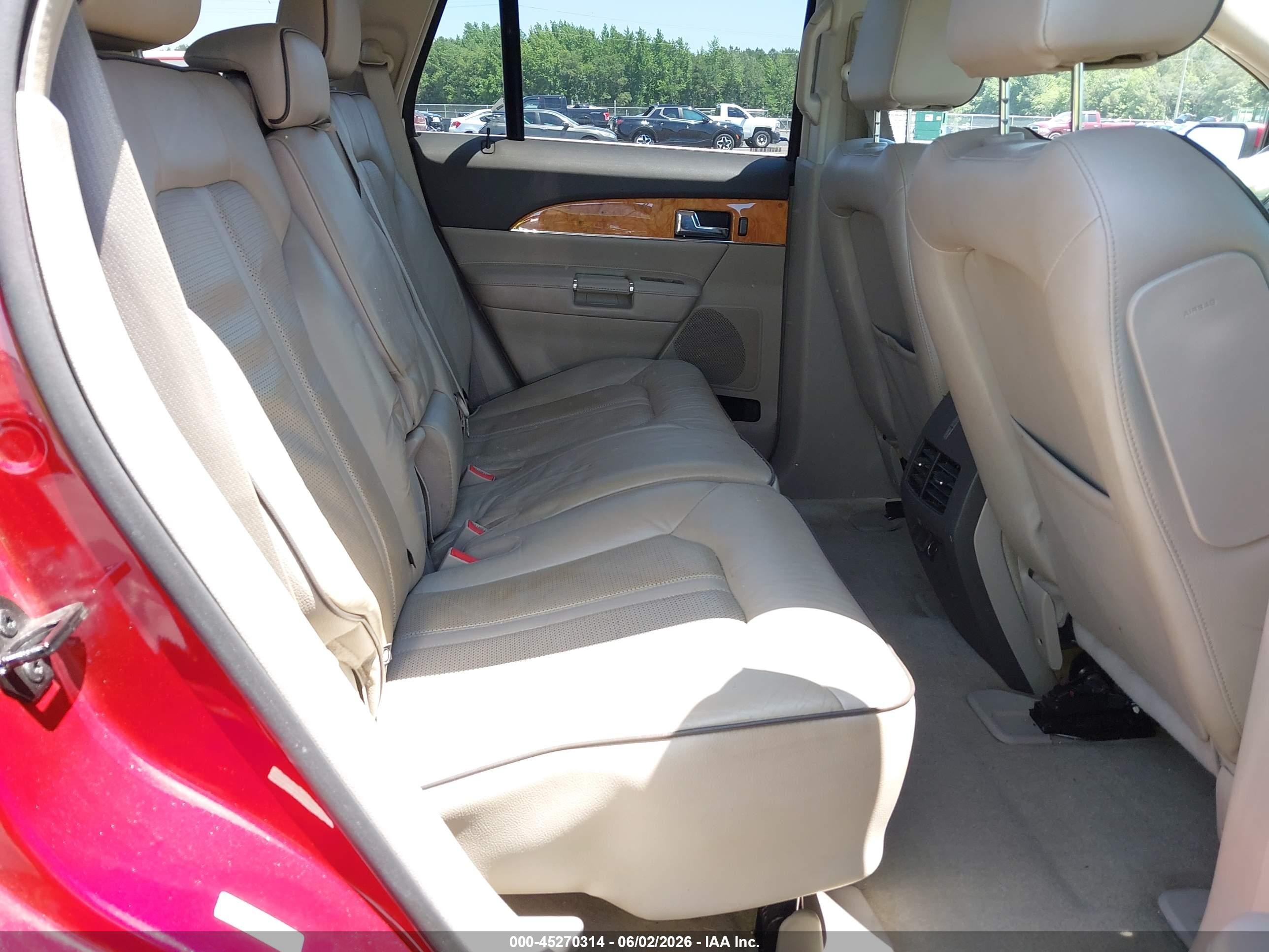 2013 Lincoln Mkx   Red vin: 2LMDJ6JK2DBL44211