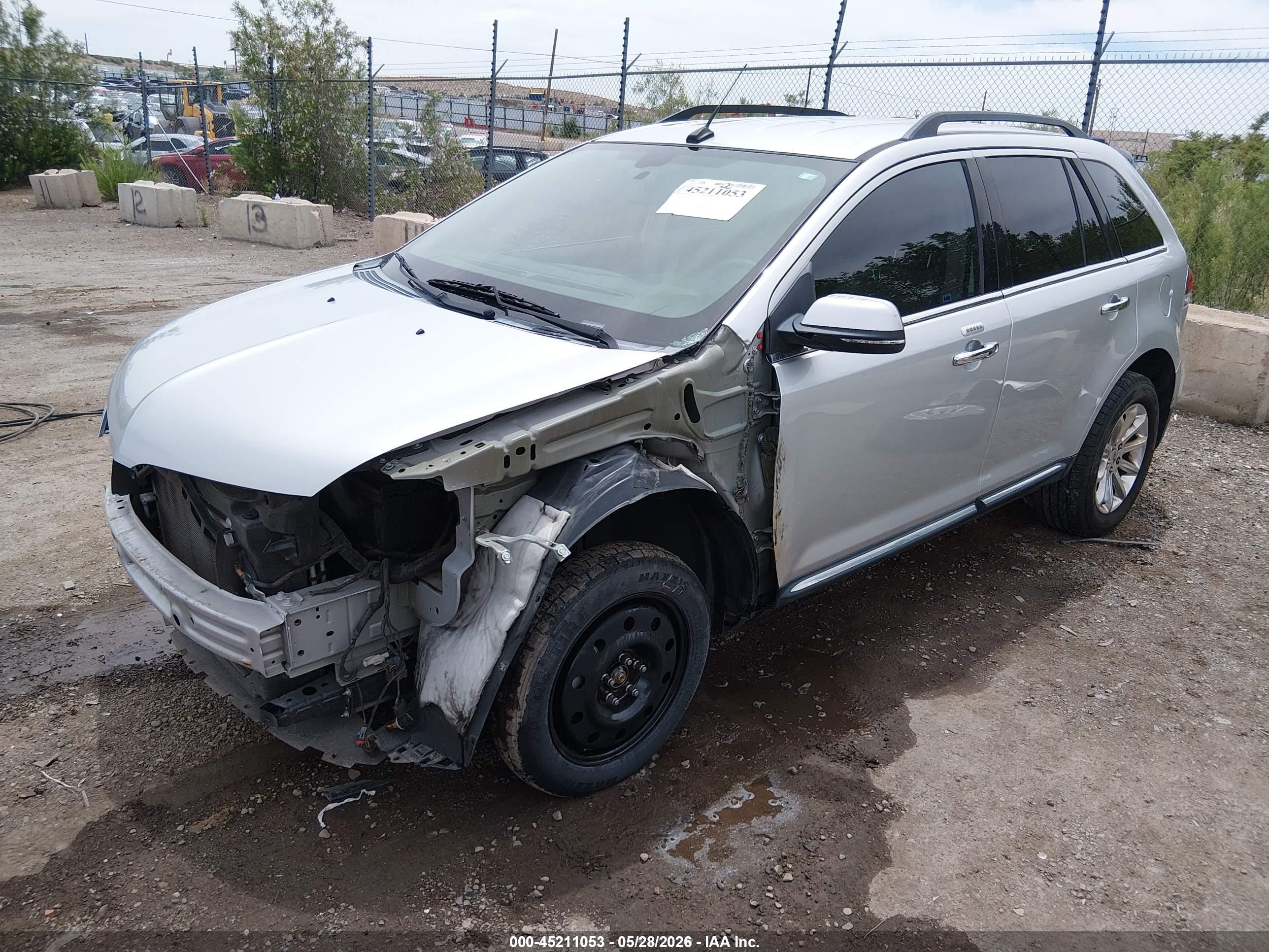 2013 Lincoln Mkx   Silver vin: 2LMDJ6JK2DBL46430