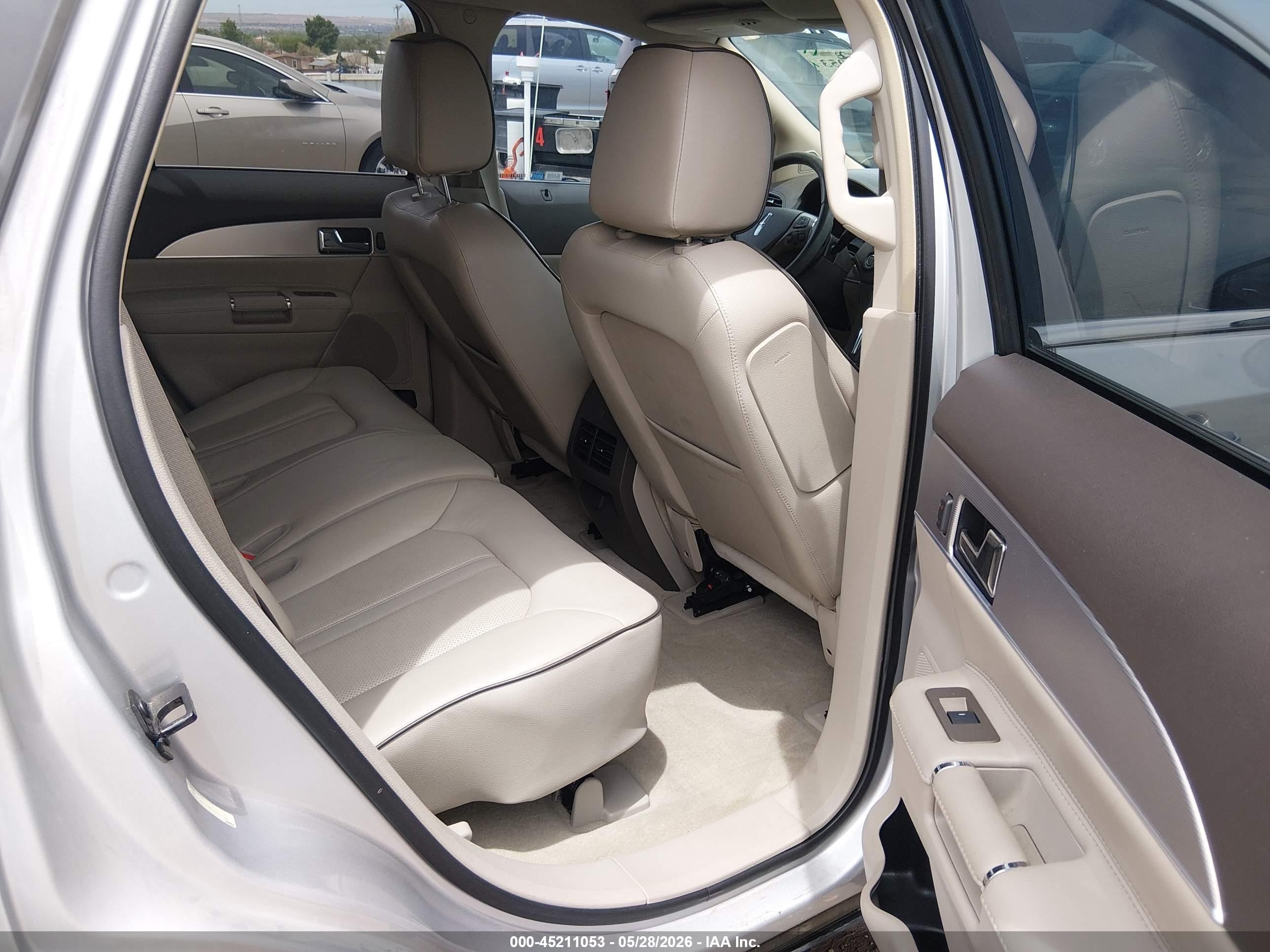2013 Lincoln Mkx   Silver vin: 2LMDJ6JK2DBL46430