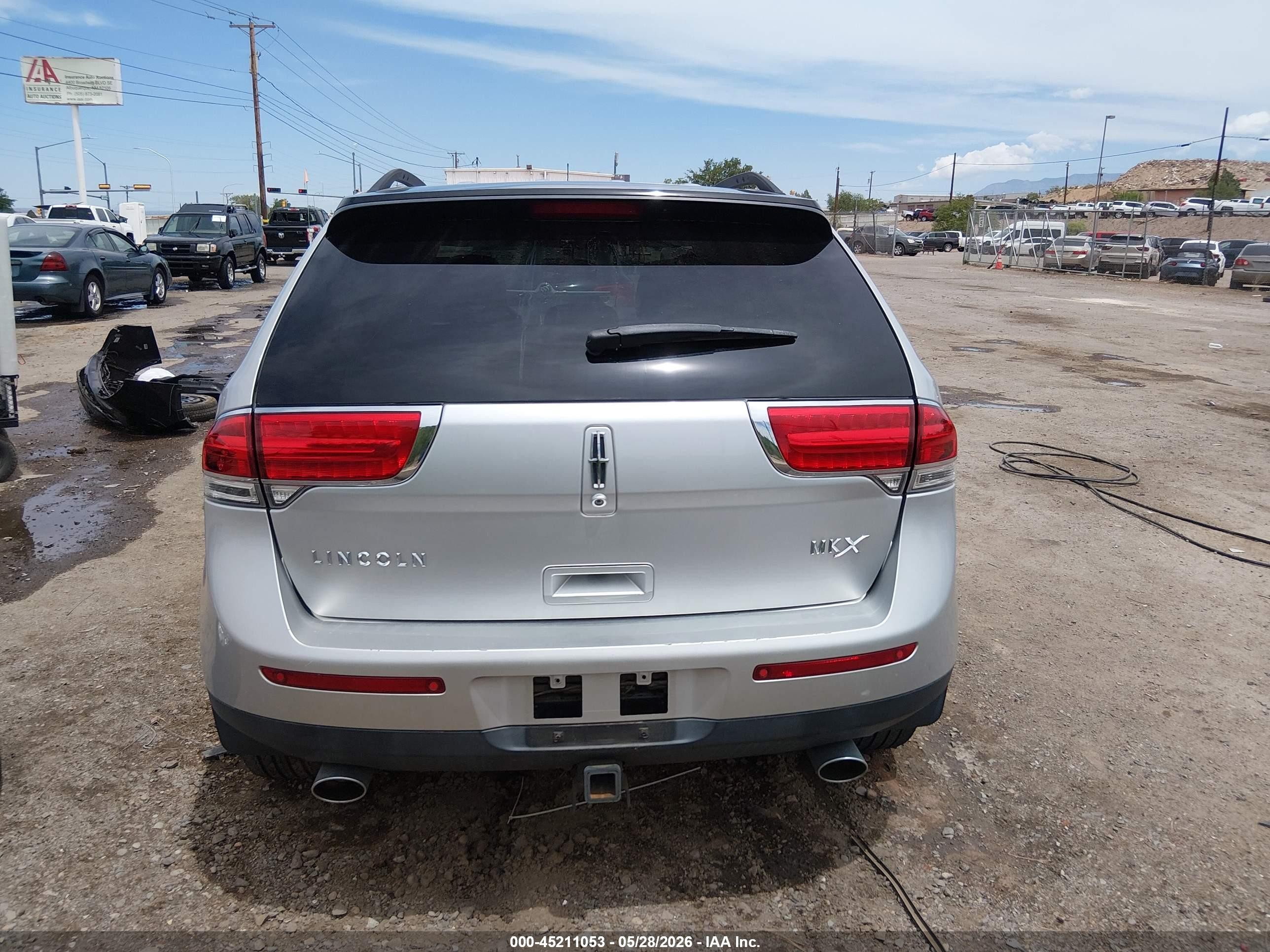 2013 Lincoln Mkx   Silver vin: 2LMDJ6JK2DBL46430