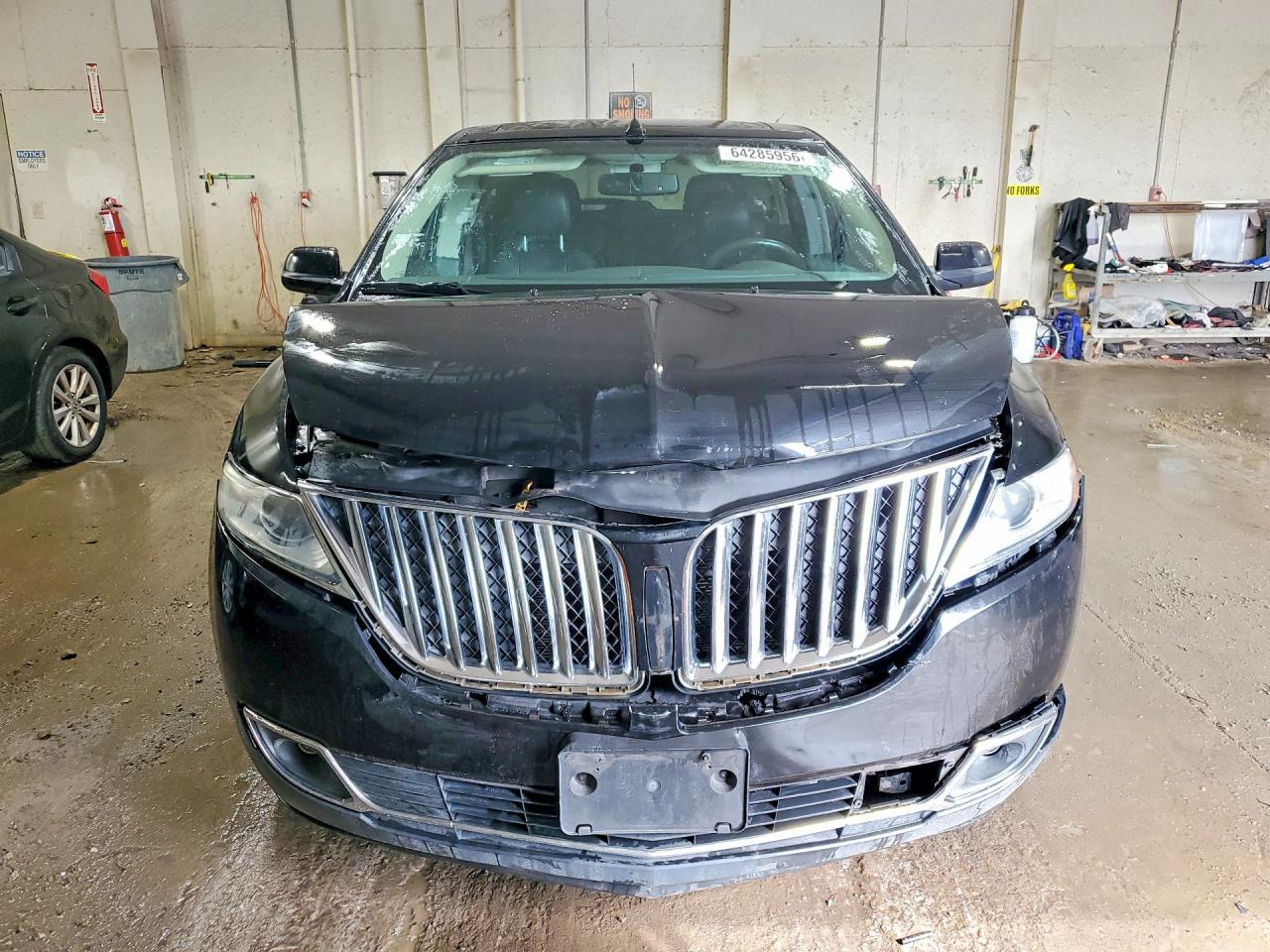2014 Lincoln Mkx Black vin: 2LMDJ6JK2EBL10108