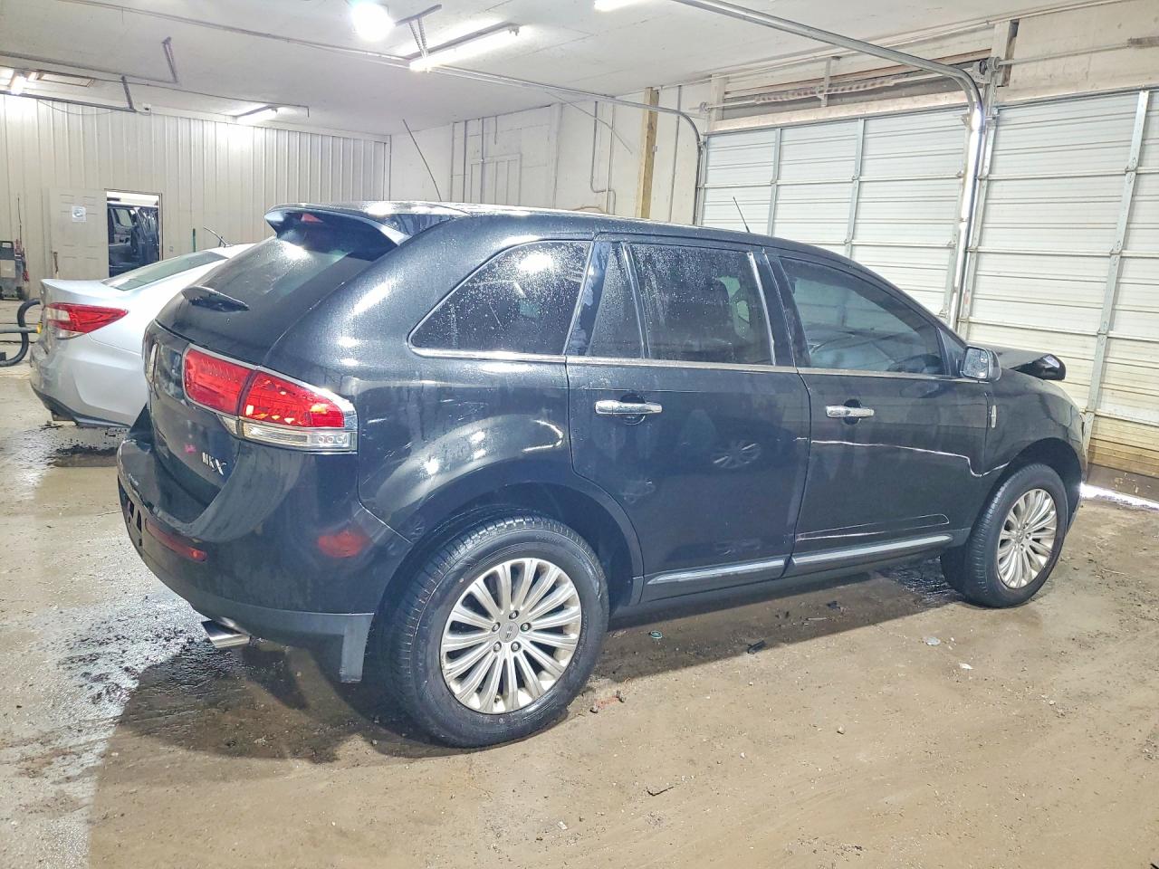 2014 Lincoln Mkx Black vin: 2LMDJ6JK2EBL10108