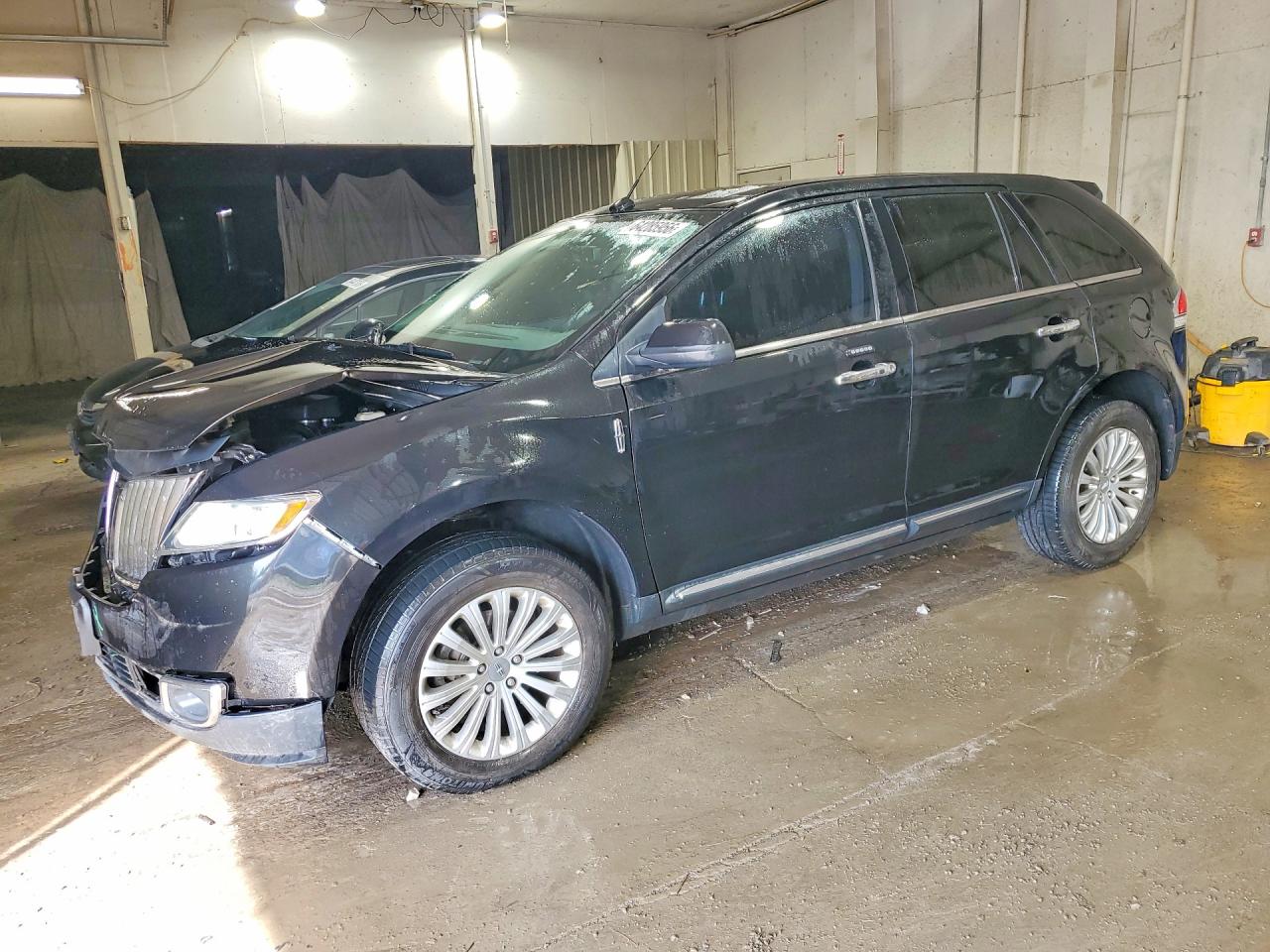 2014 Lincoln Mkx Black vin: 2LMDJ6JK2EBL10108