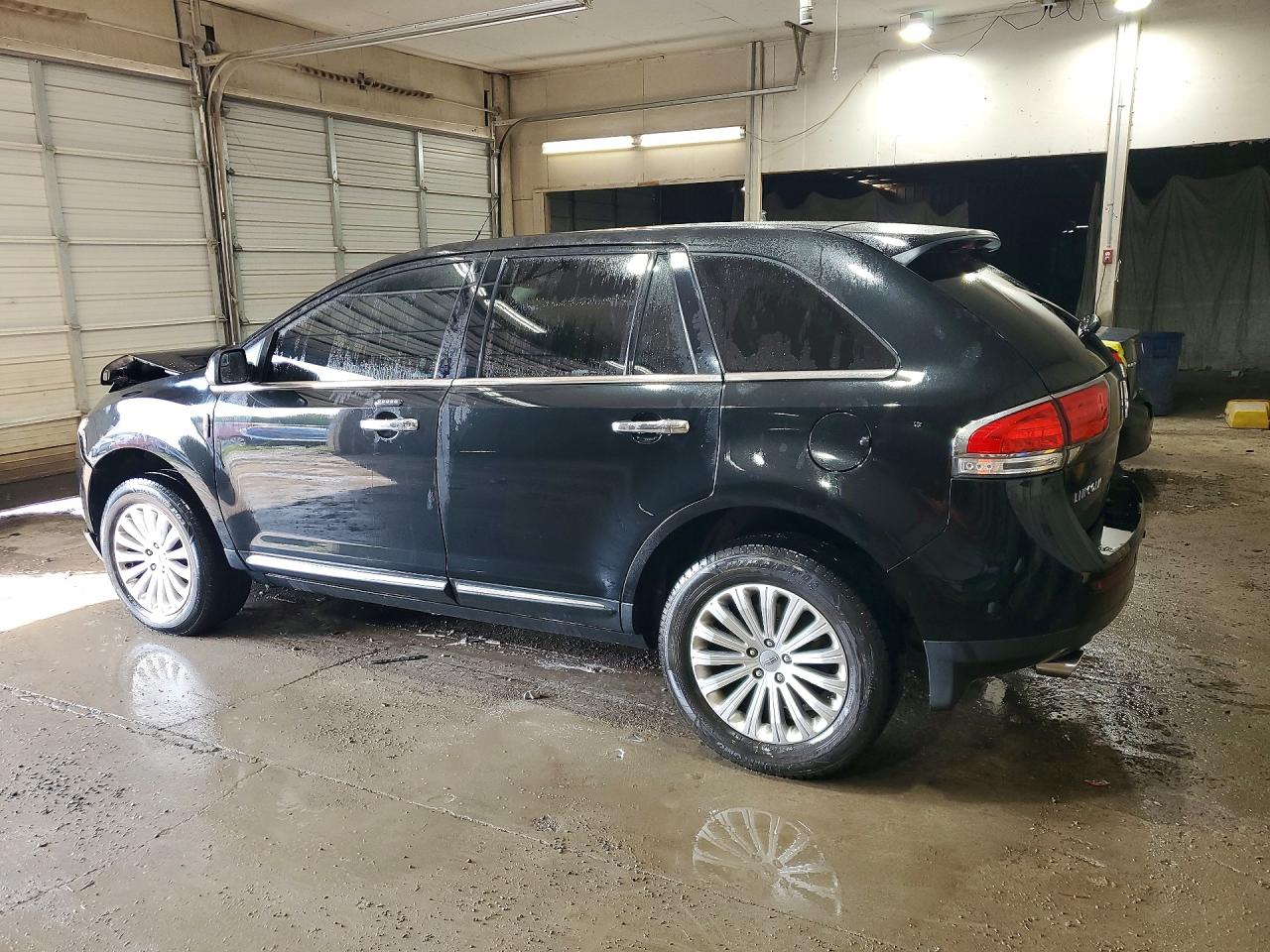 2014 Lincoln Mkx Black vin: 2LMDJ6JK2EBL10108