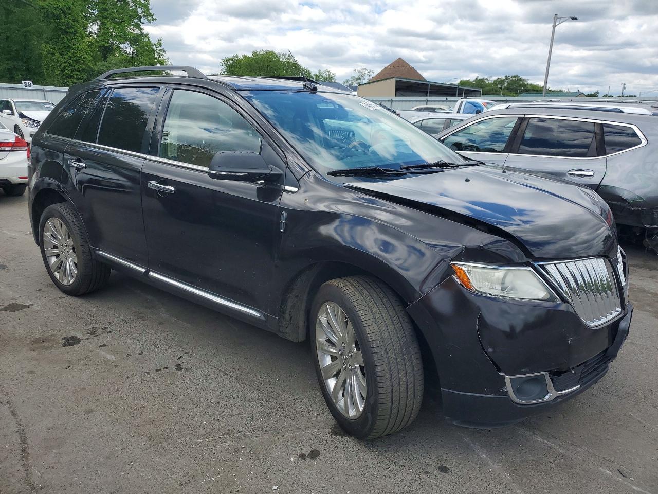 2014 Lincoln Mkx Fwd Black vin: 2LMDJ6JK2EBL14109