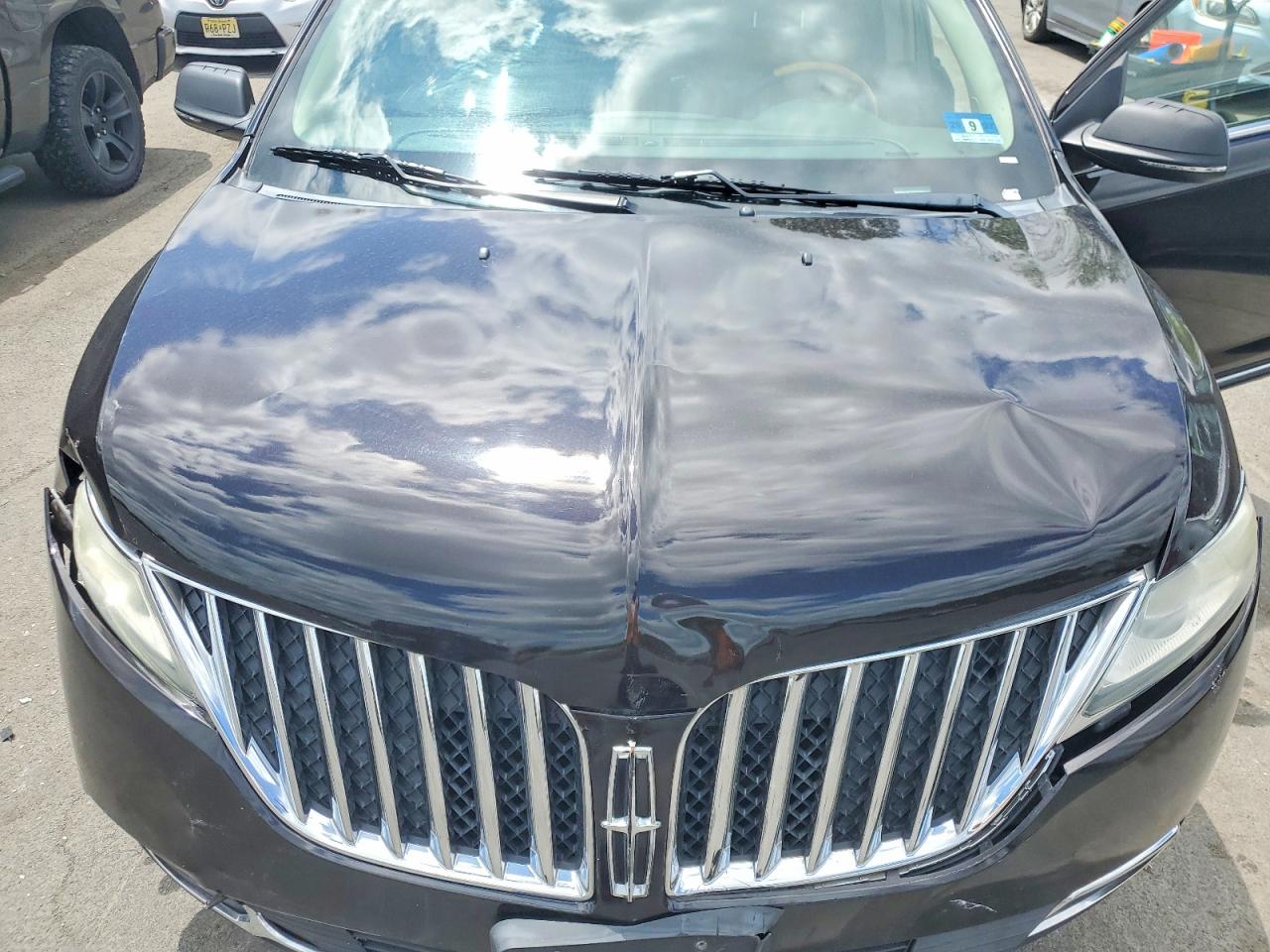 2014 Lincoln Mkx Fwd Black vin: 2LMDJ6JK2EBL14109