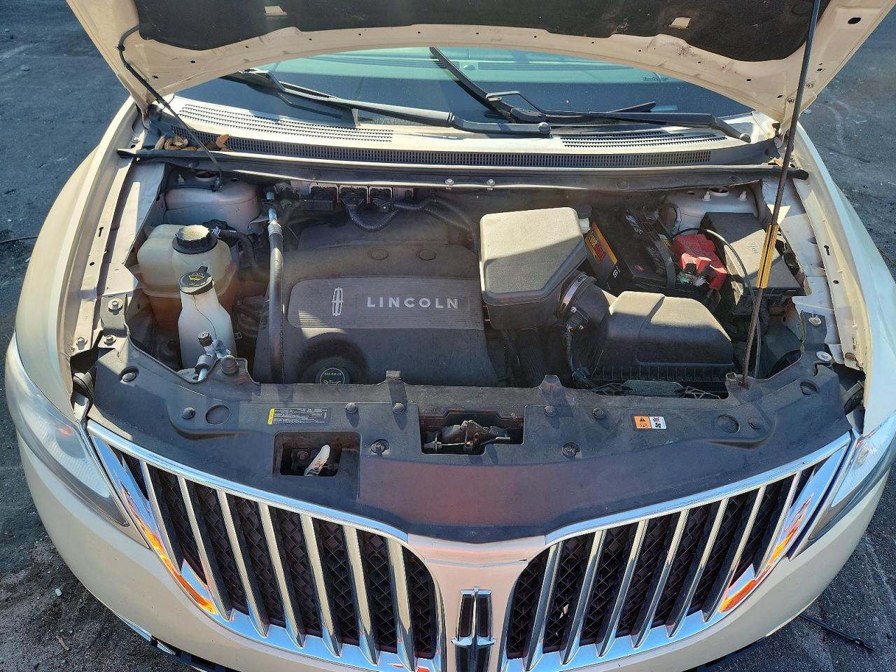 2014 Lincoln Mkx Beige vin: 2LMDJ6JK2EBL18354