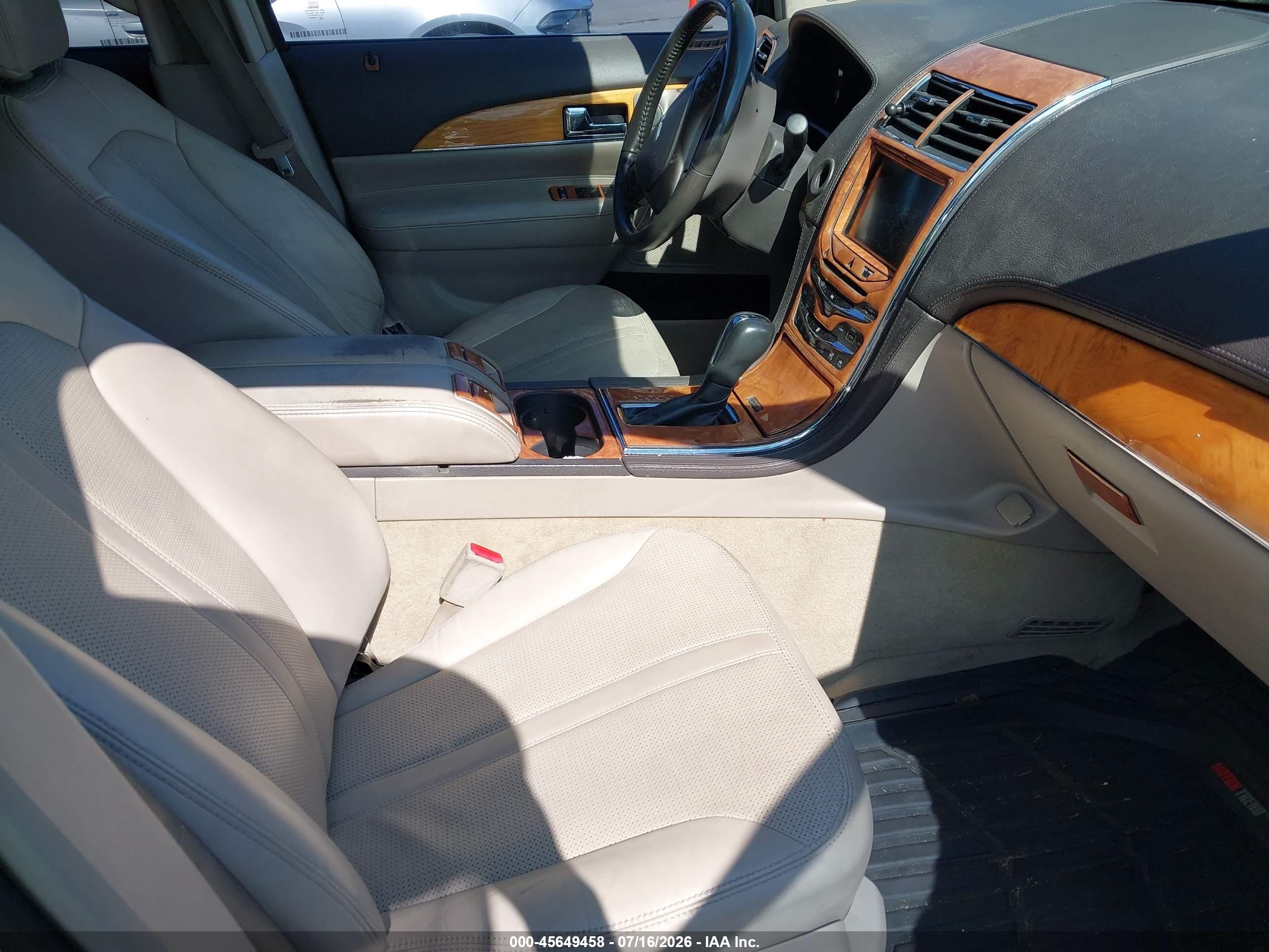 2011 Lincoln Mkx   Tan vin: 2LMDJ6JK3BBJ07840