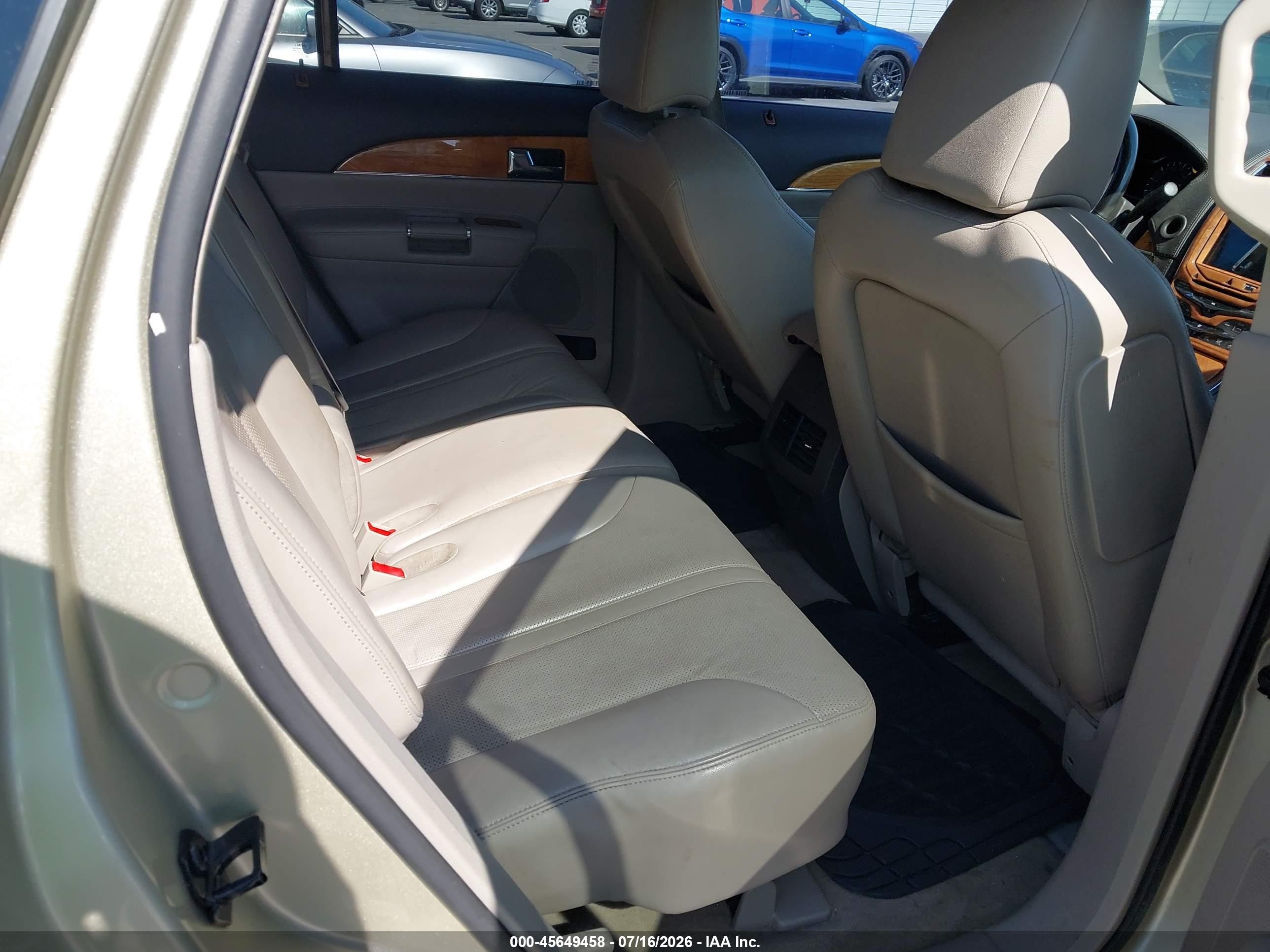2011 Lincoln Mkx   Tan vin: 2LMDJ6JK3BBJ07840