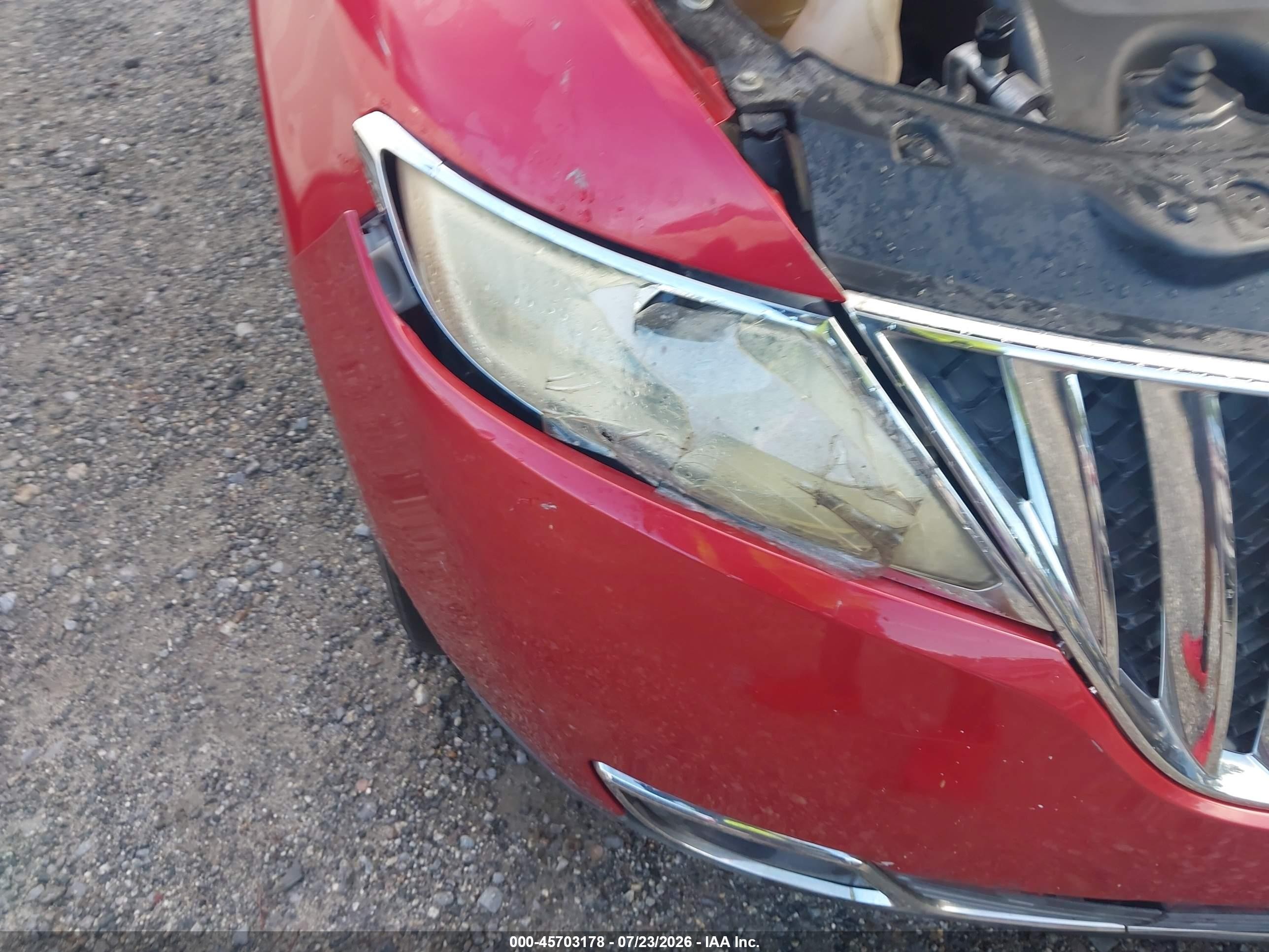 2011 Lincoln Mkx   Red vin: 2LMDJ6JK3BBJ20958