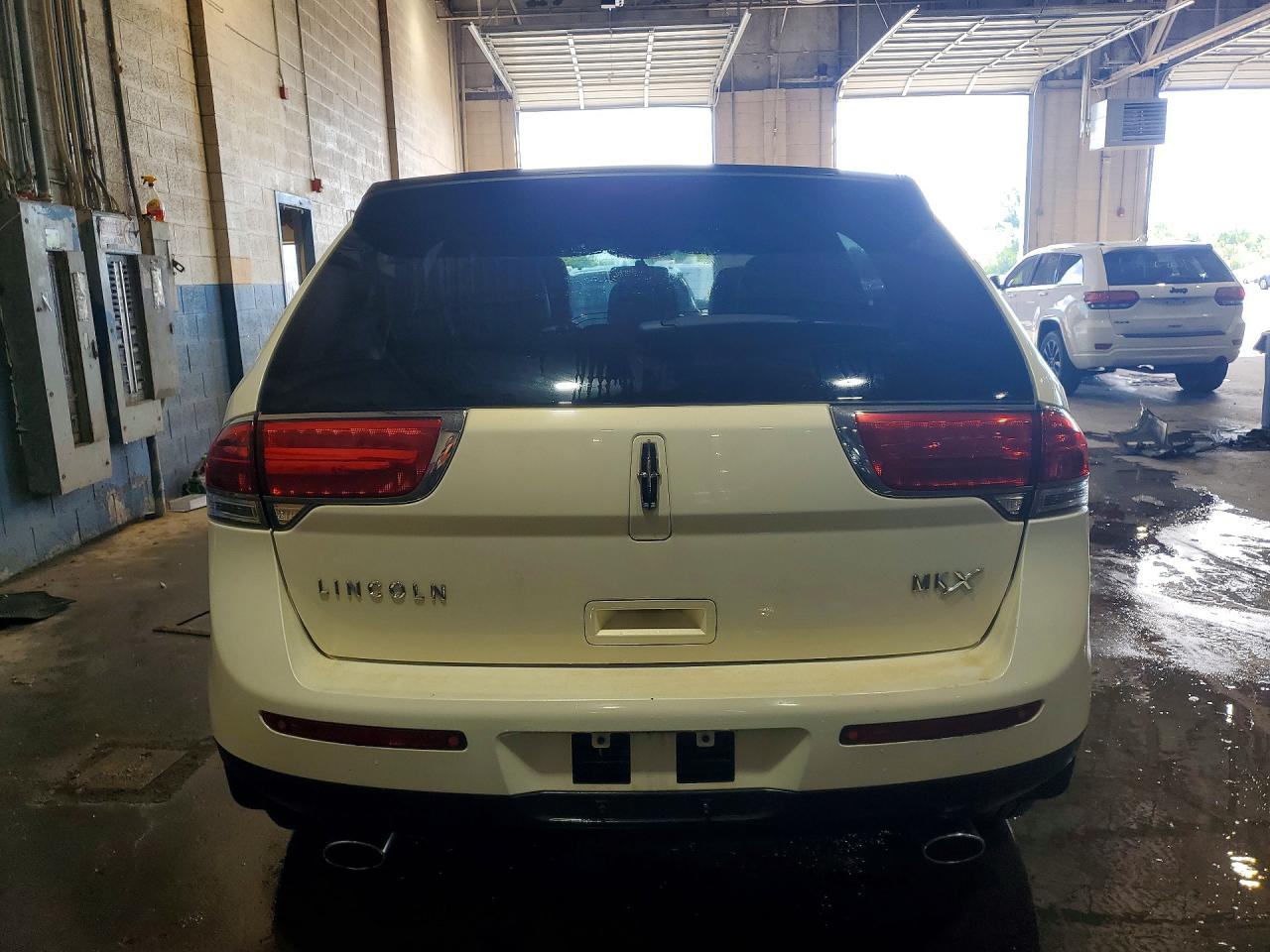 2013 Lincoln Mkx White vin: 2LMDJ6JK3DBL12397