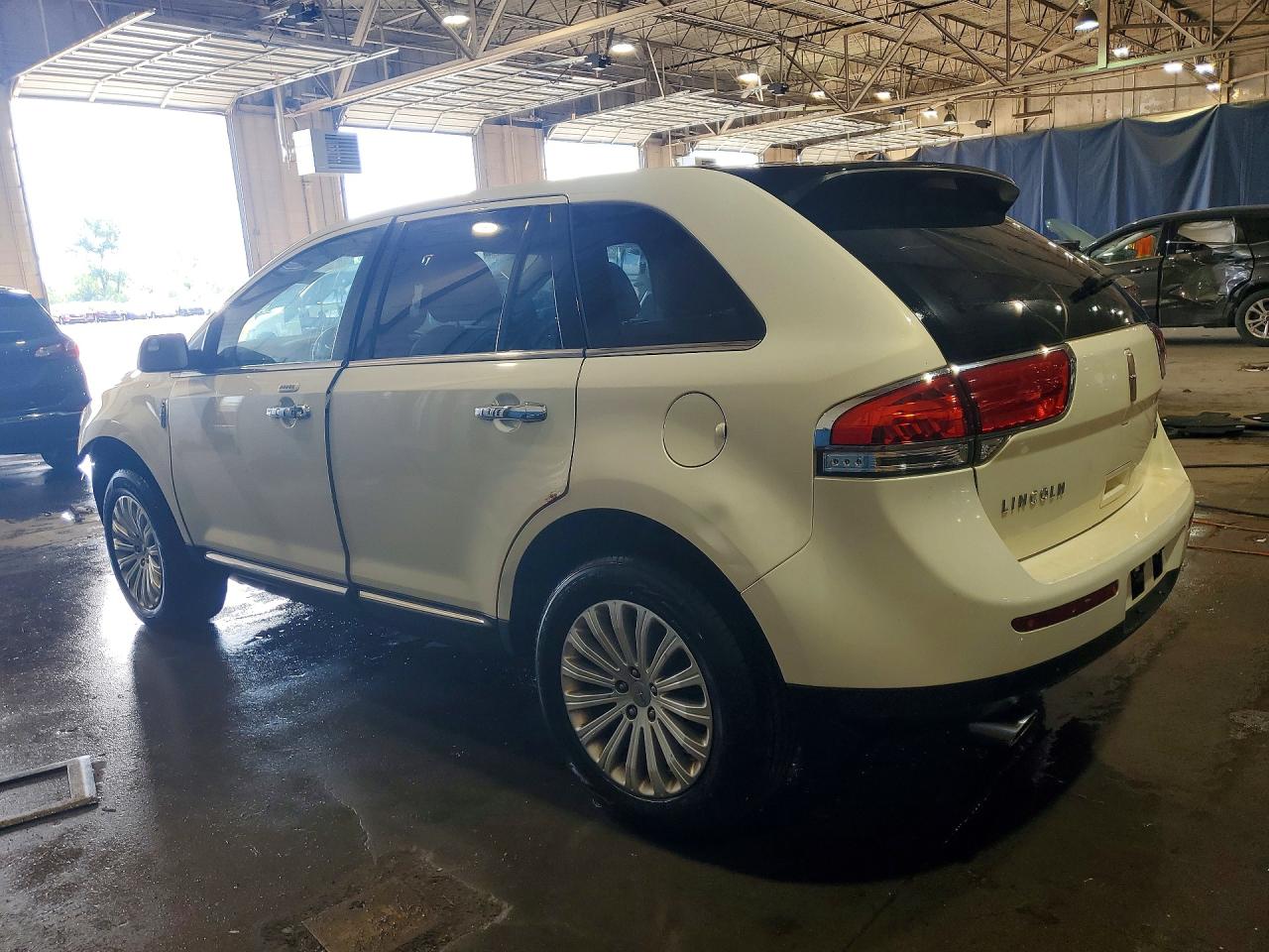 2013 Lincoln Mkx White vin: 2LMDJ6JK3DBL12397