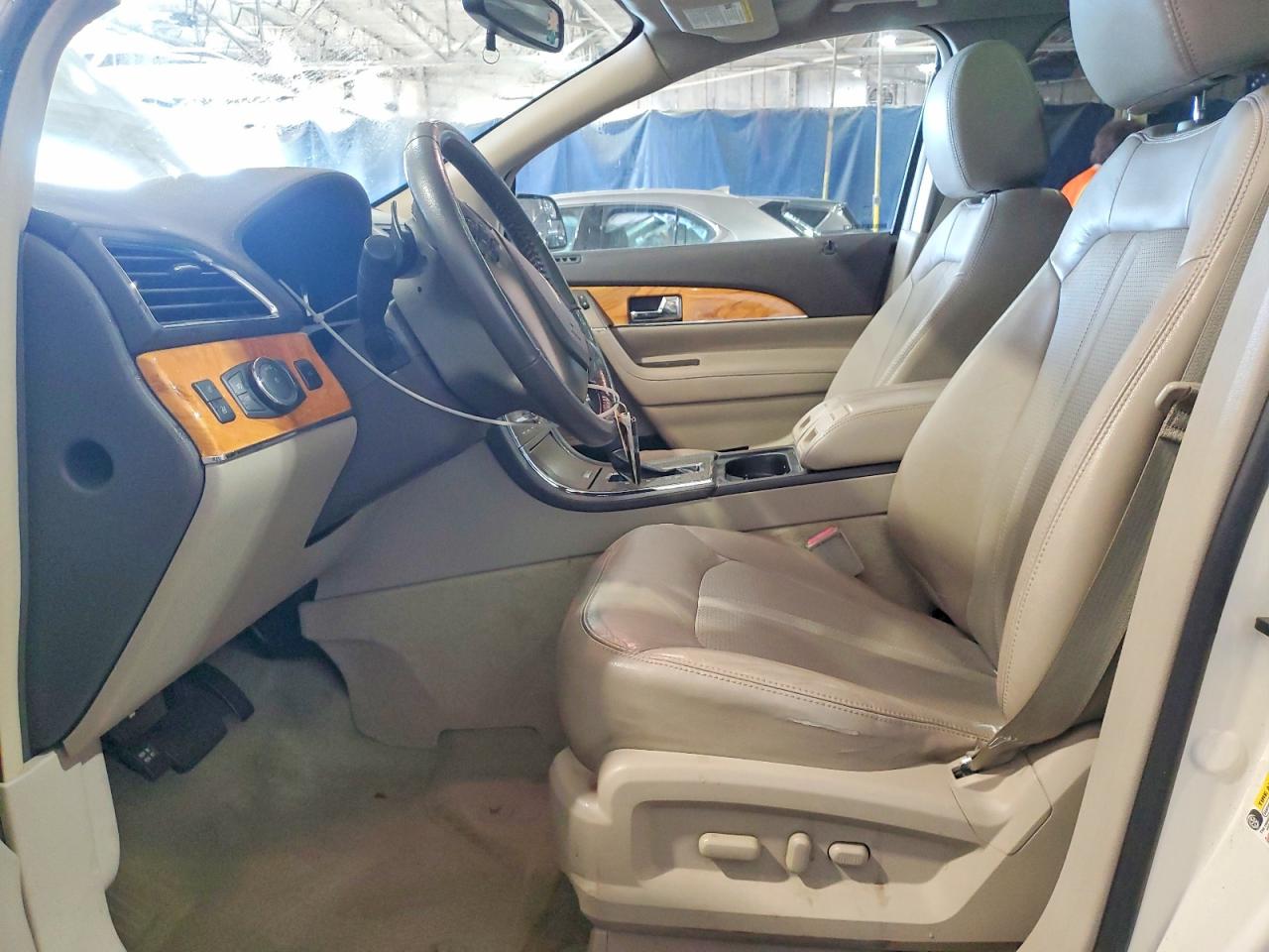 2013 Lincoln Mkx White vin: 2LMDJ6JK3DBL12397