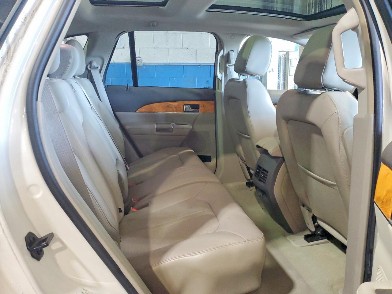 2013 Lincoln Mkx White vin: 2LMDJ6JK3DBL12397