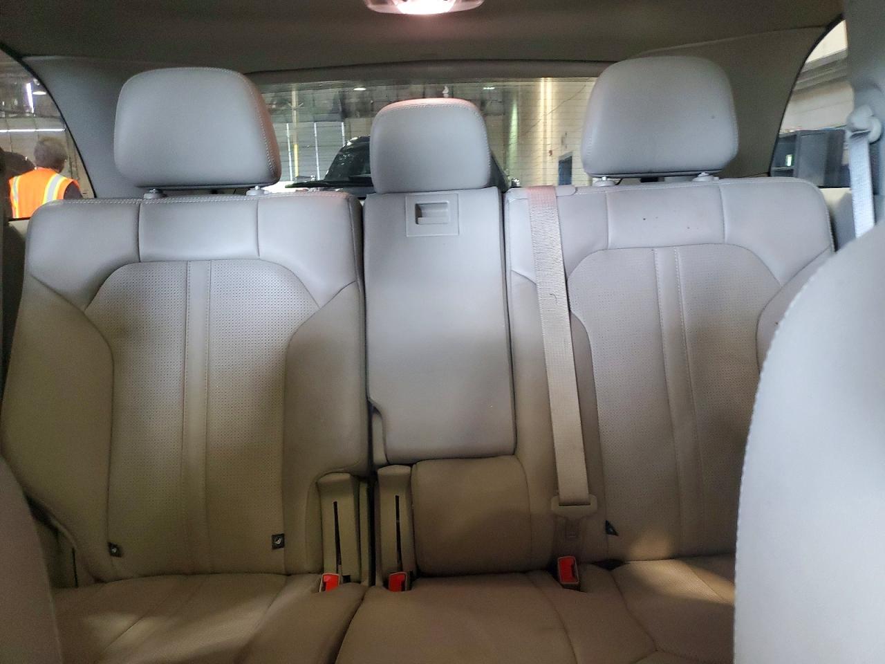 2013 Lincoln Mkx White vin: 2LMDJ6JK3DBL12397