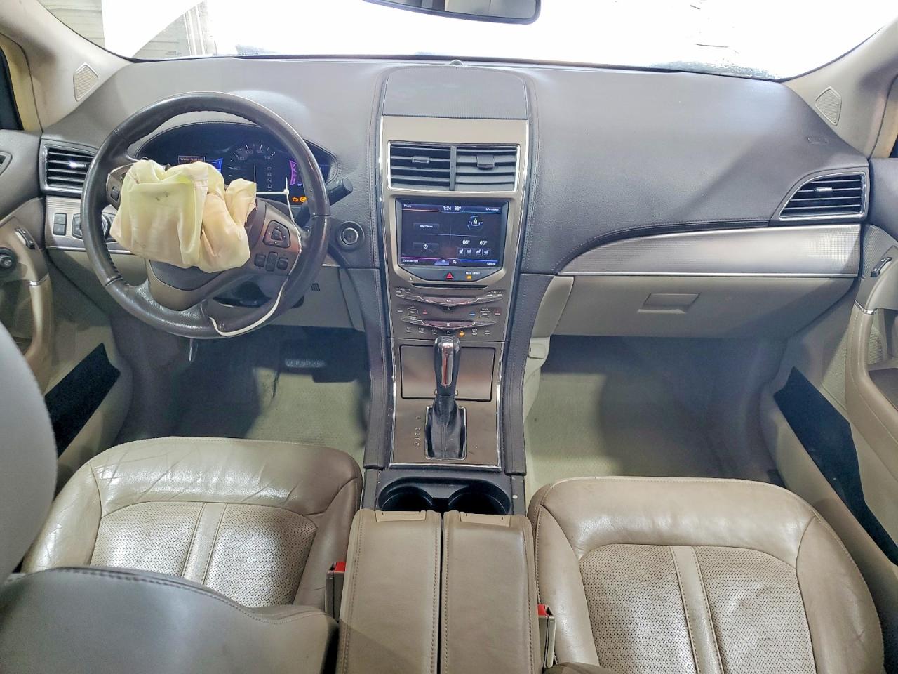 2013 Lincoln Mkx White vin: 2LMDJ6JK3DBL13145