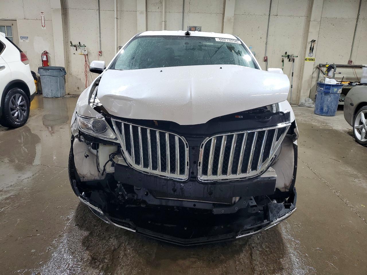 2013 Lincoln Mkx White vin: 2LMDJ6JK3DBL13145