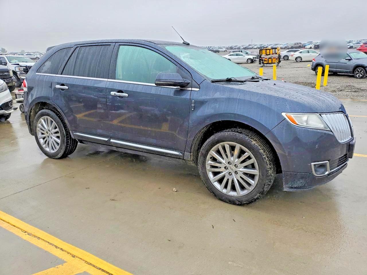 2013 Lincoln Mkx Black vin: 2LMDJ6JK3DBL32049