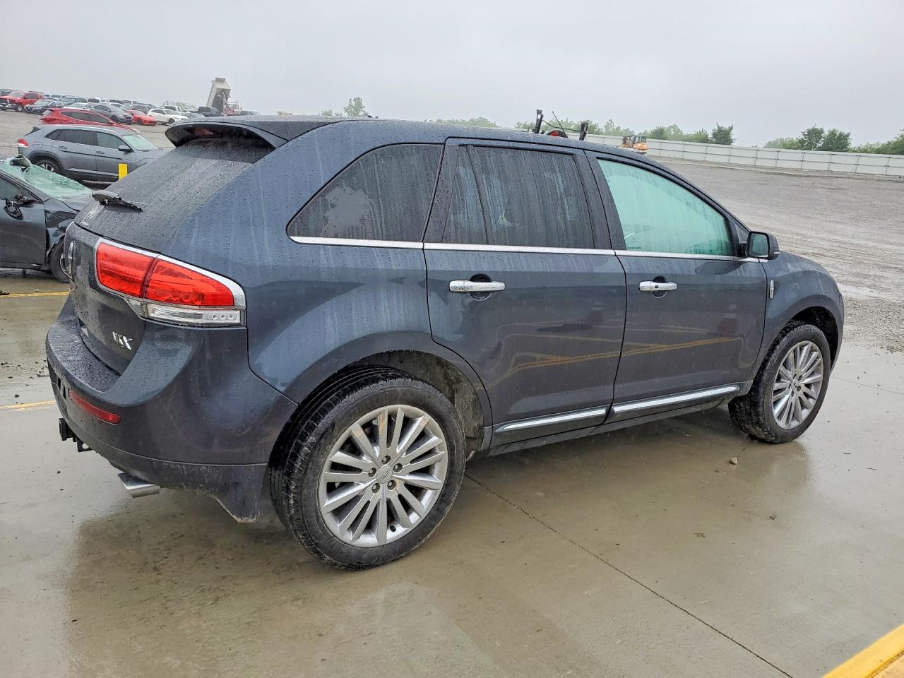 2013 Lincoln Mkx Black vin: 2LMDJ6JK3DBL32049