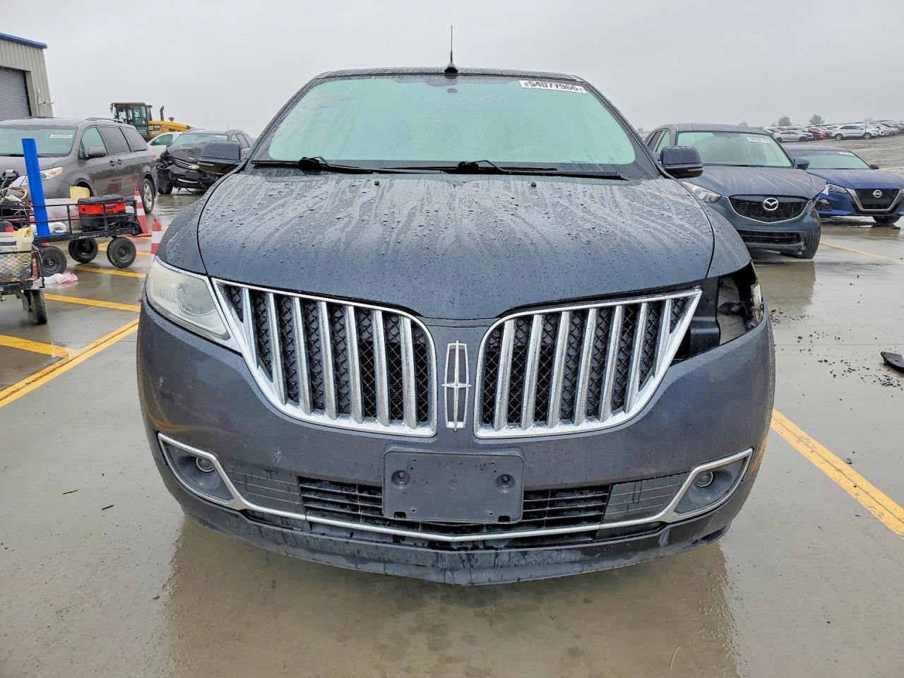 2013 Lincoln Mkx Black vin: 2LMDJ6JK3DBL32049