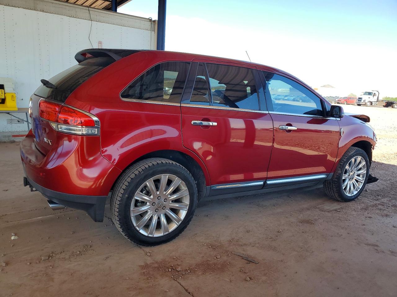 2013 Lincoln Mkx Бордовый vin: 2LMDJ6JK3DBL39308