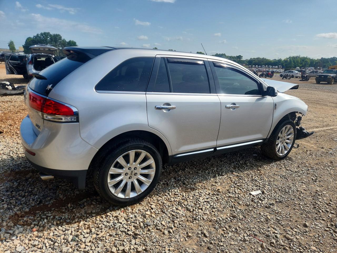 2014 Lincoln Mkx Silver vin: 2LMDJ6JK3EBL16306