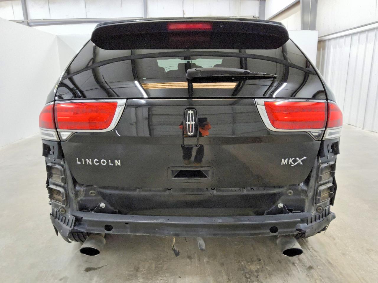 2014 Lincoln Mkx Black vin: 2LMDJ6JK3EBL18007