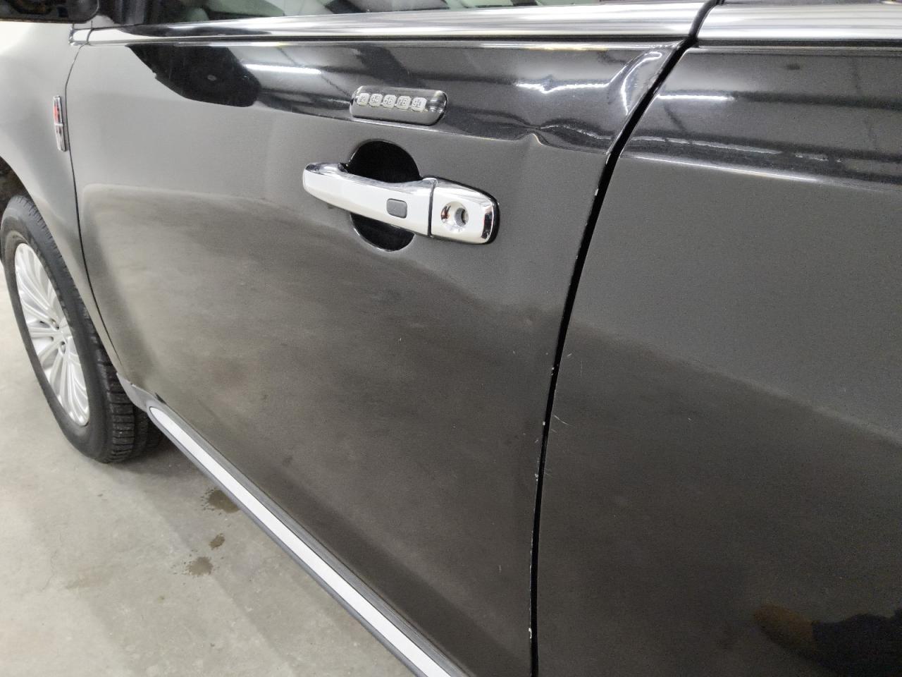 2014 Lincoln Mkx Black vin: 2LMDJ6JK3EBL18007 Damage: Left Front Door, Multiple Dents/Paint Damage, 4