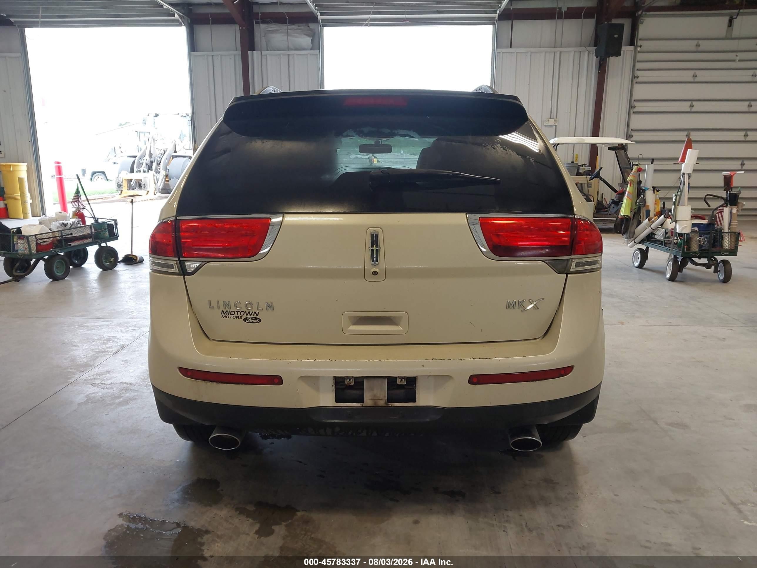 2014 Lincoln Mkx   White vin: 2LMDJ6JK3EBL19951