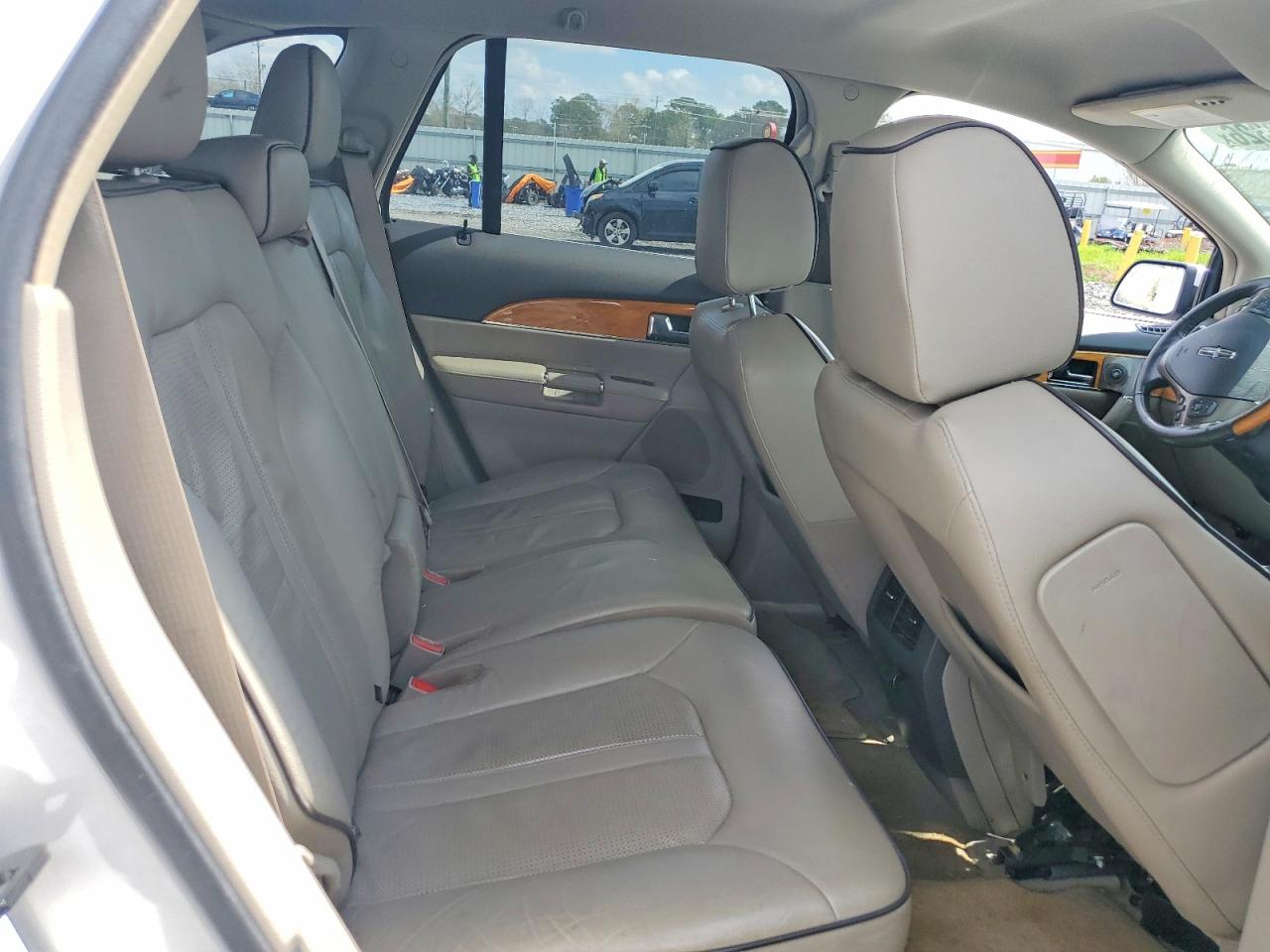2015 Lincoln Mkx White vin: 2LMDJ6JK3FBL26822