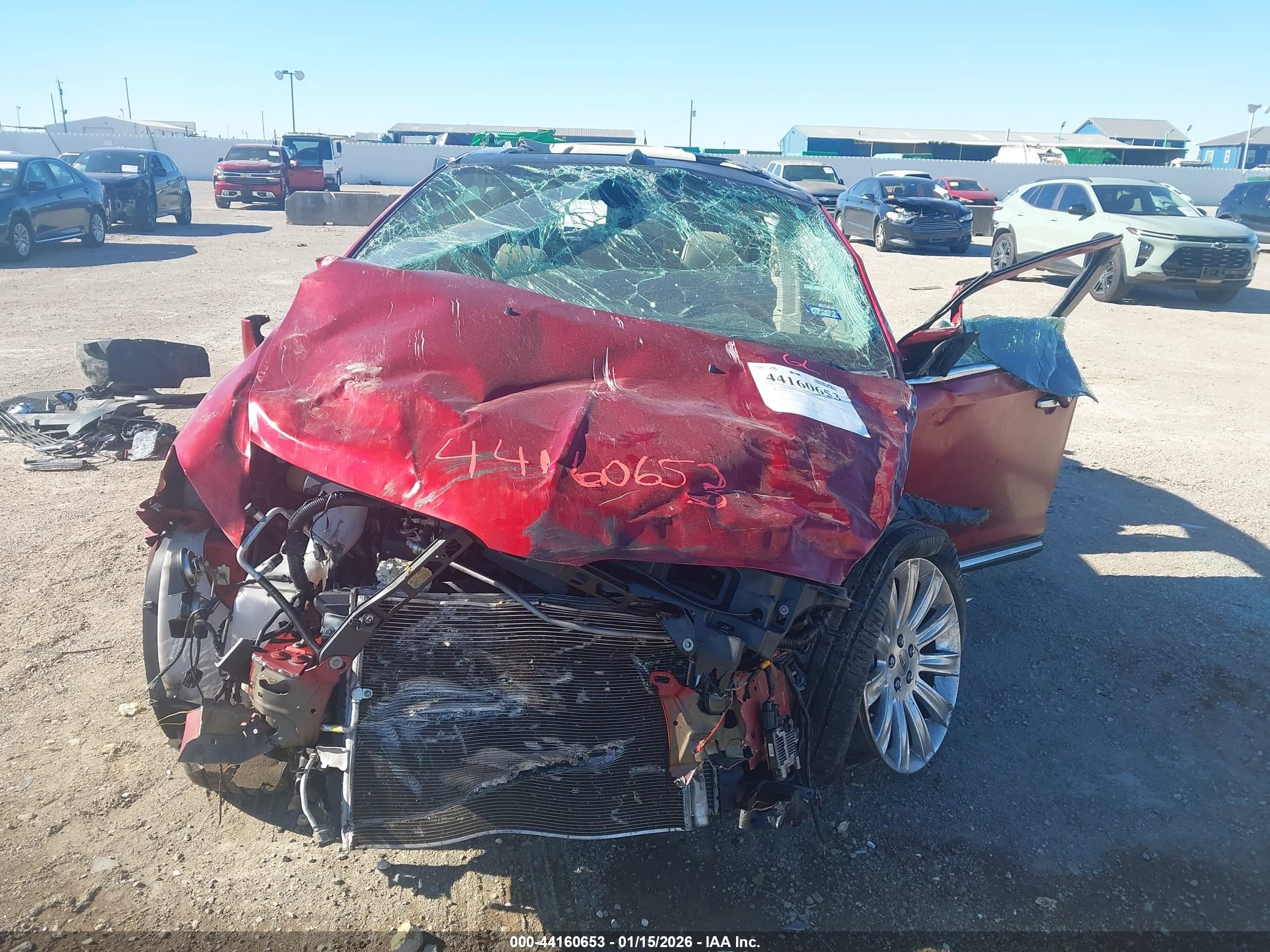 2015 Lincoln Mkx   Maroon vin: 2LMDJ6JK3FBL27274