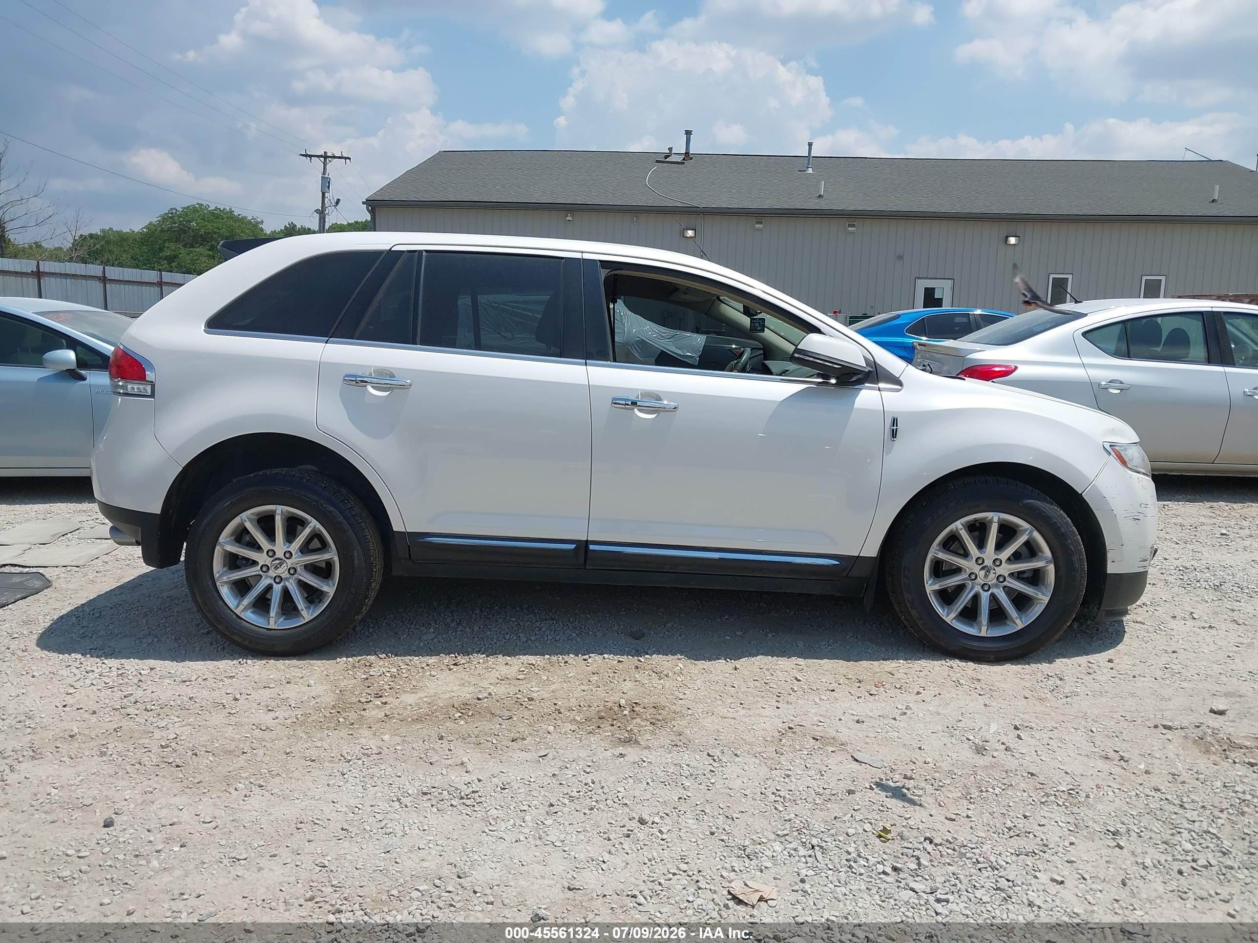2015 Lincoln Mkx   Белый vin: 2LMDJ6JK3FBL30689