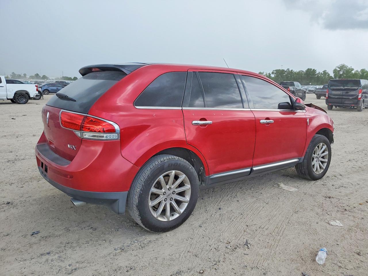 2012 Lincoln Mkx Red vin: 2LMDJ6JK4CBL09359