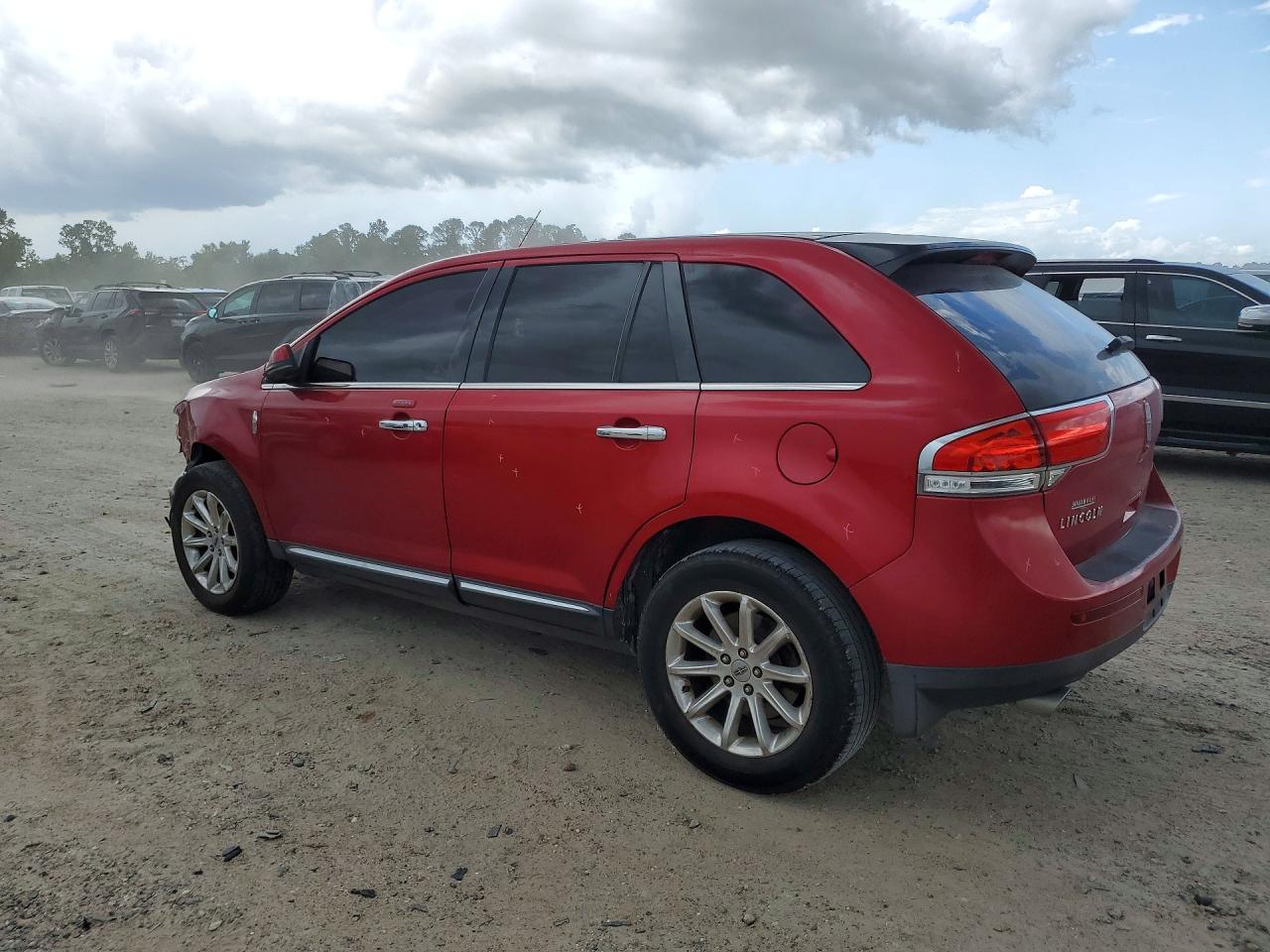 2012 Lincoln Mkx Red vin: 2LMDJ6JK4CBL09359