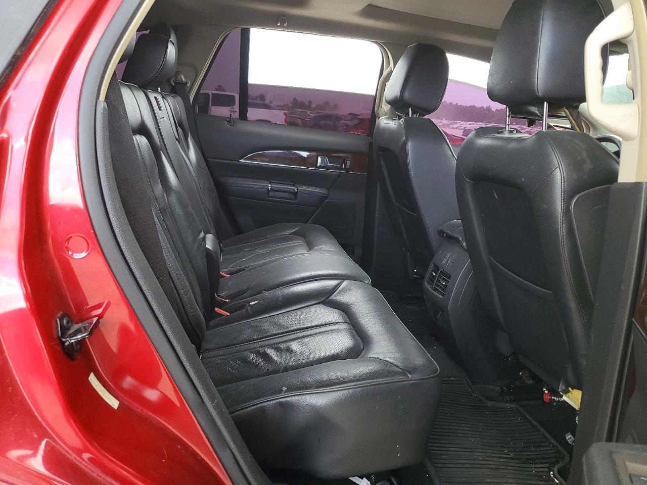 2012 Lincoln Mkx Red vin: 2LMDJ6JK4CBL09359