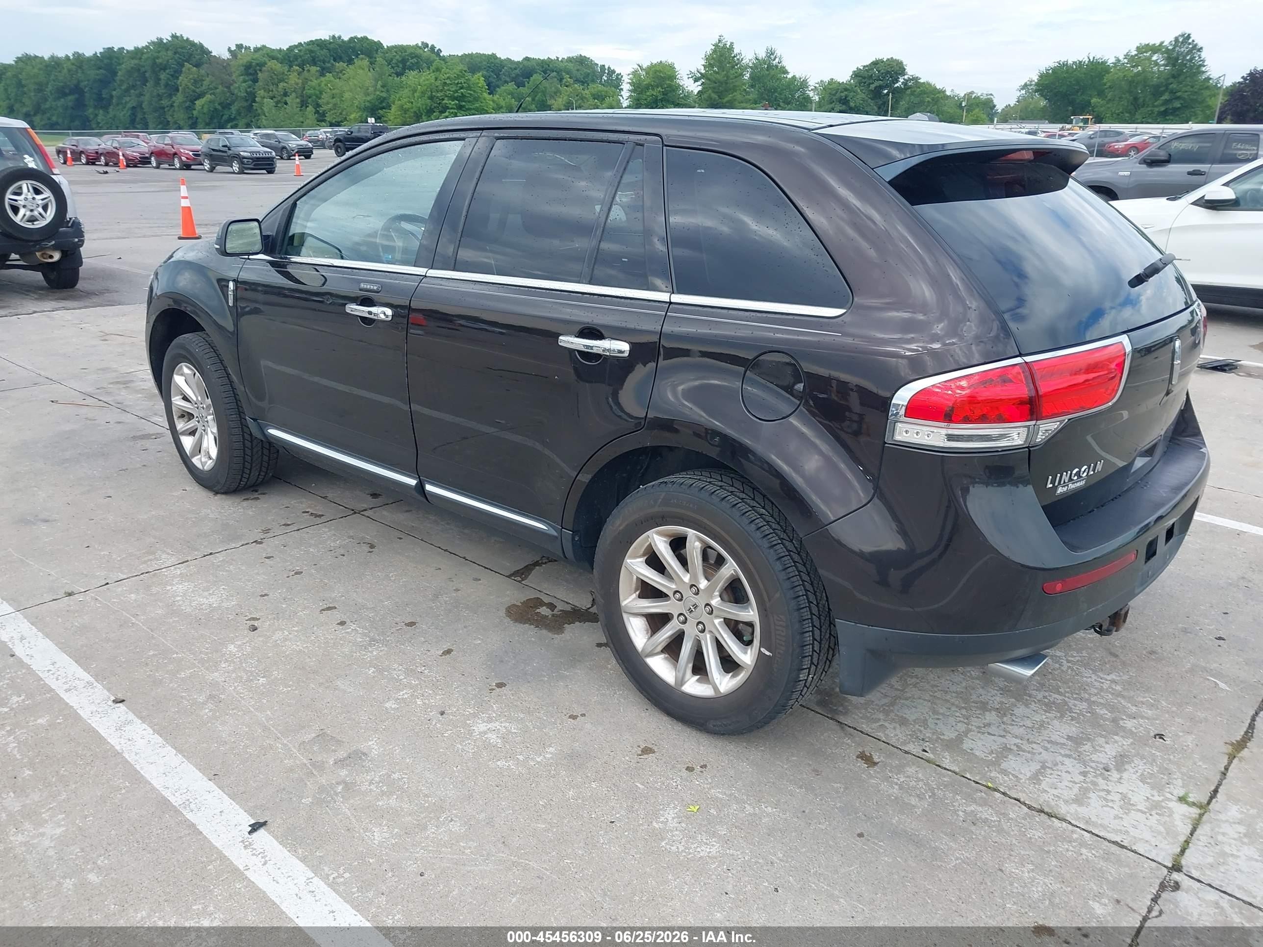 2013 Lincoln Mkx   Black vin: 2LMDJ6JK4DBL19195