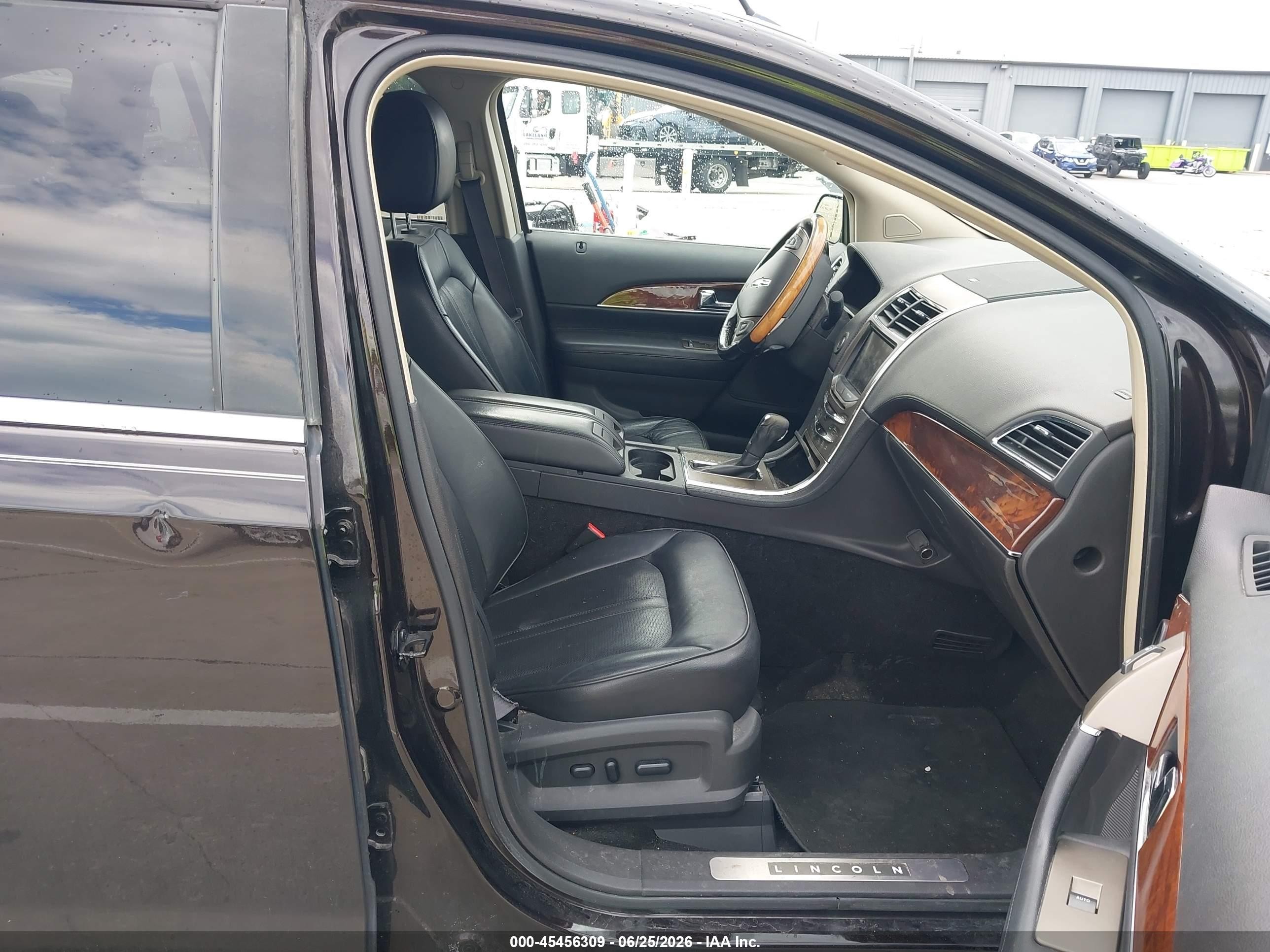 2013 Lincoln Mkx   Black vin: 2LMDJ6JK4DBL19195