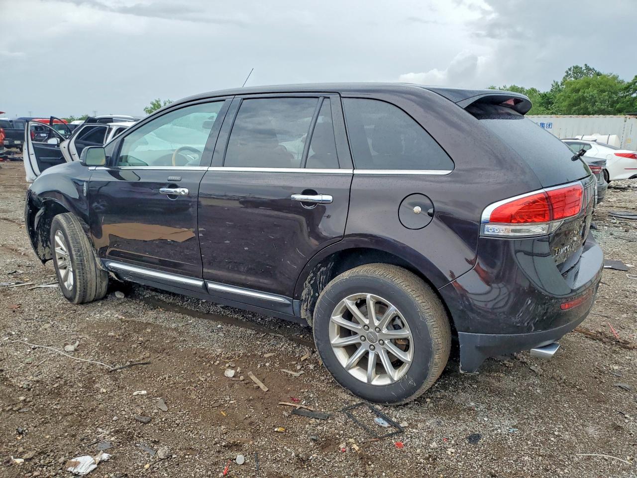 2013 Lincoln Mkx Brown vin: 2LMDJ6JK4DBL33999