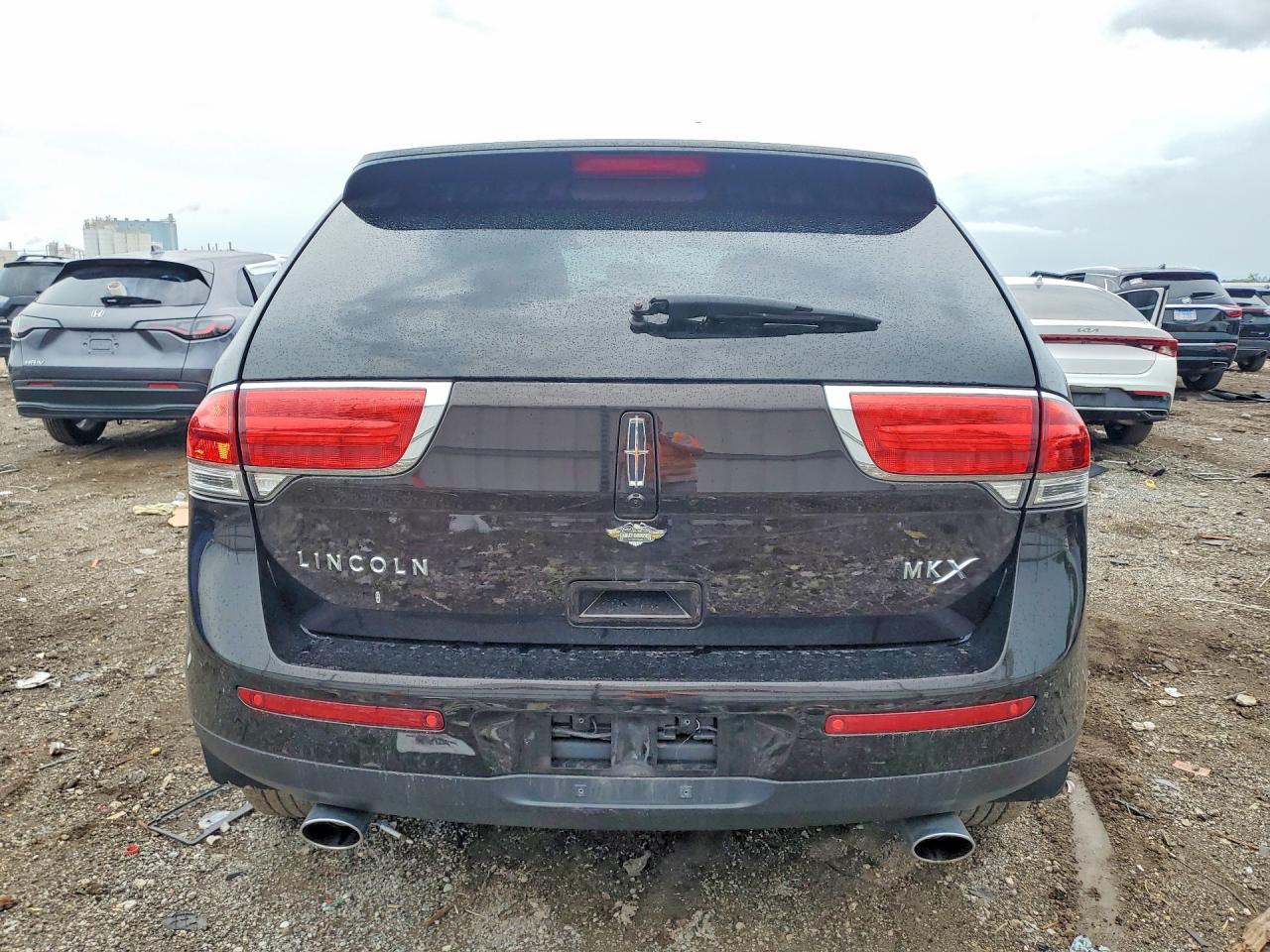 2013 Lincoln Mkx Brown vin: 2LMDJ6JK4DBL33999