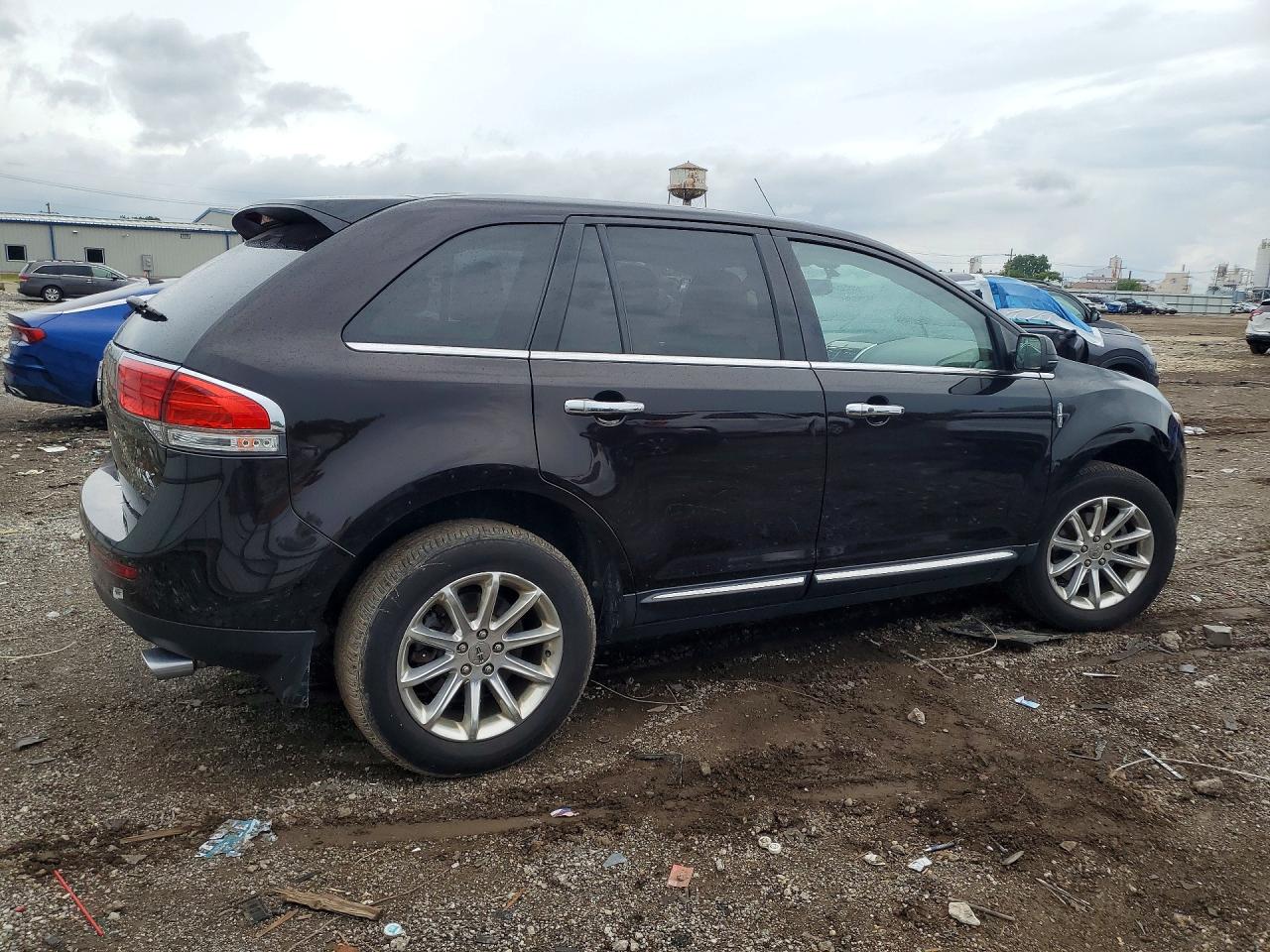 2013 Lincoln Mkx Brown vin: 2LMDJ6JK4DBL33999