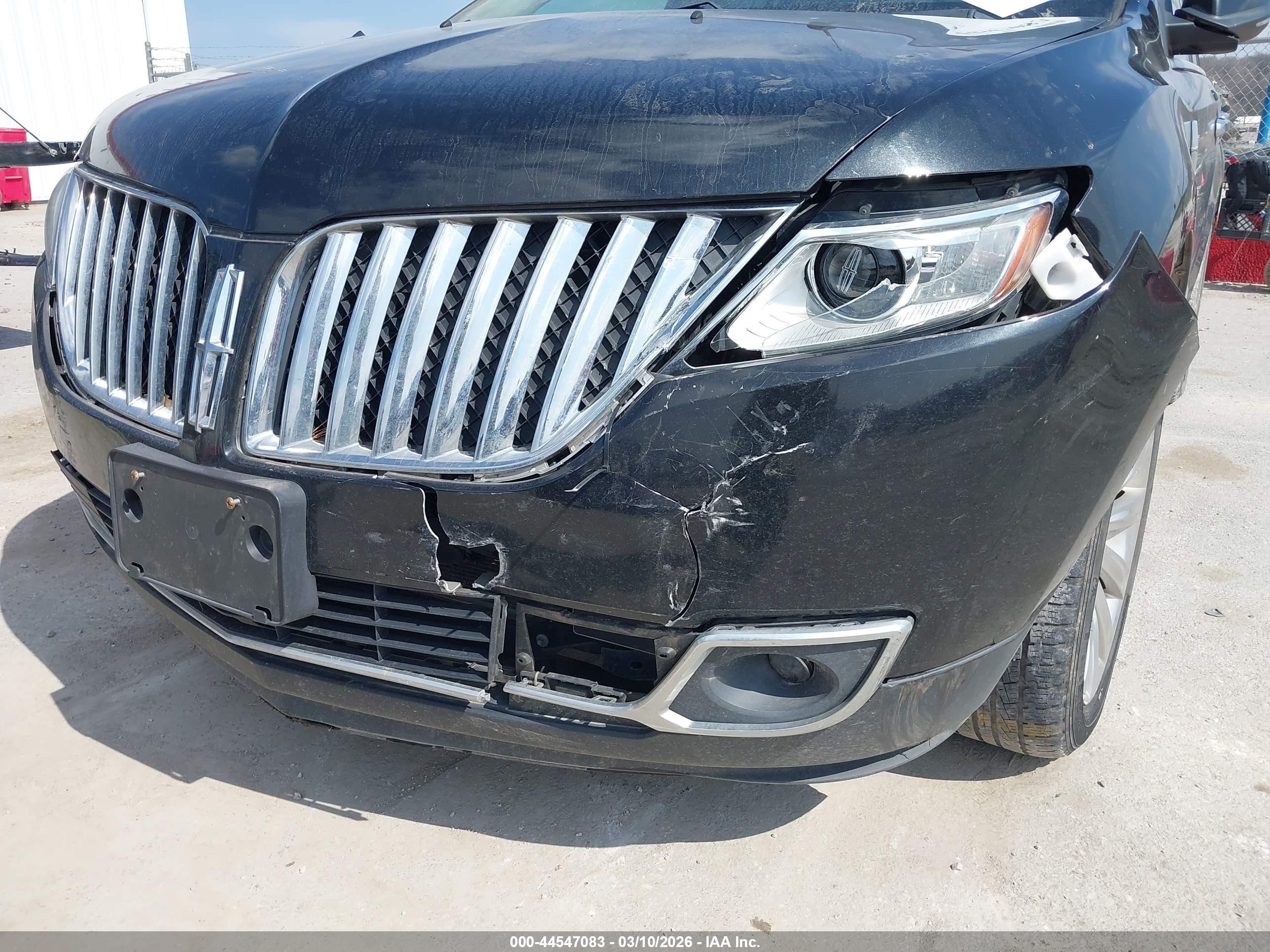 2014 Lincoln Mkx   Black vin: 2LMDJ6JK4EBL01281