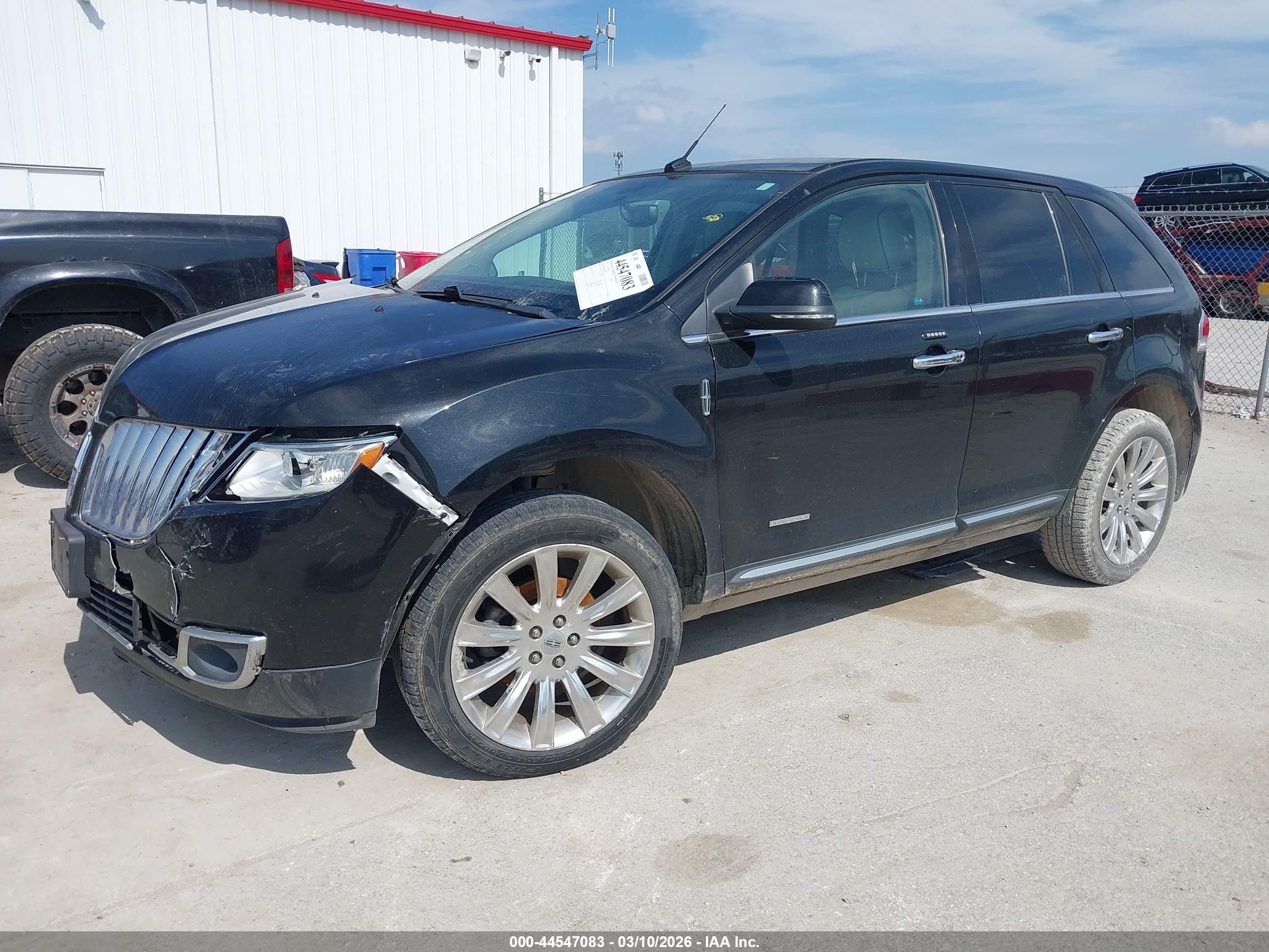 2014 Lincoln Mkx   Black vin: 2LMDJ6JK4EBL01281